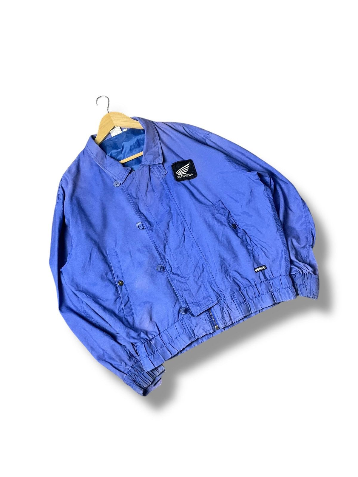 Honda × Japanese Brand × Vintage Vintage Honda Sports Button Jacket (71) Size US L / EU 52-54 / 3 - 4 Thumbnail