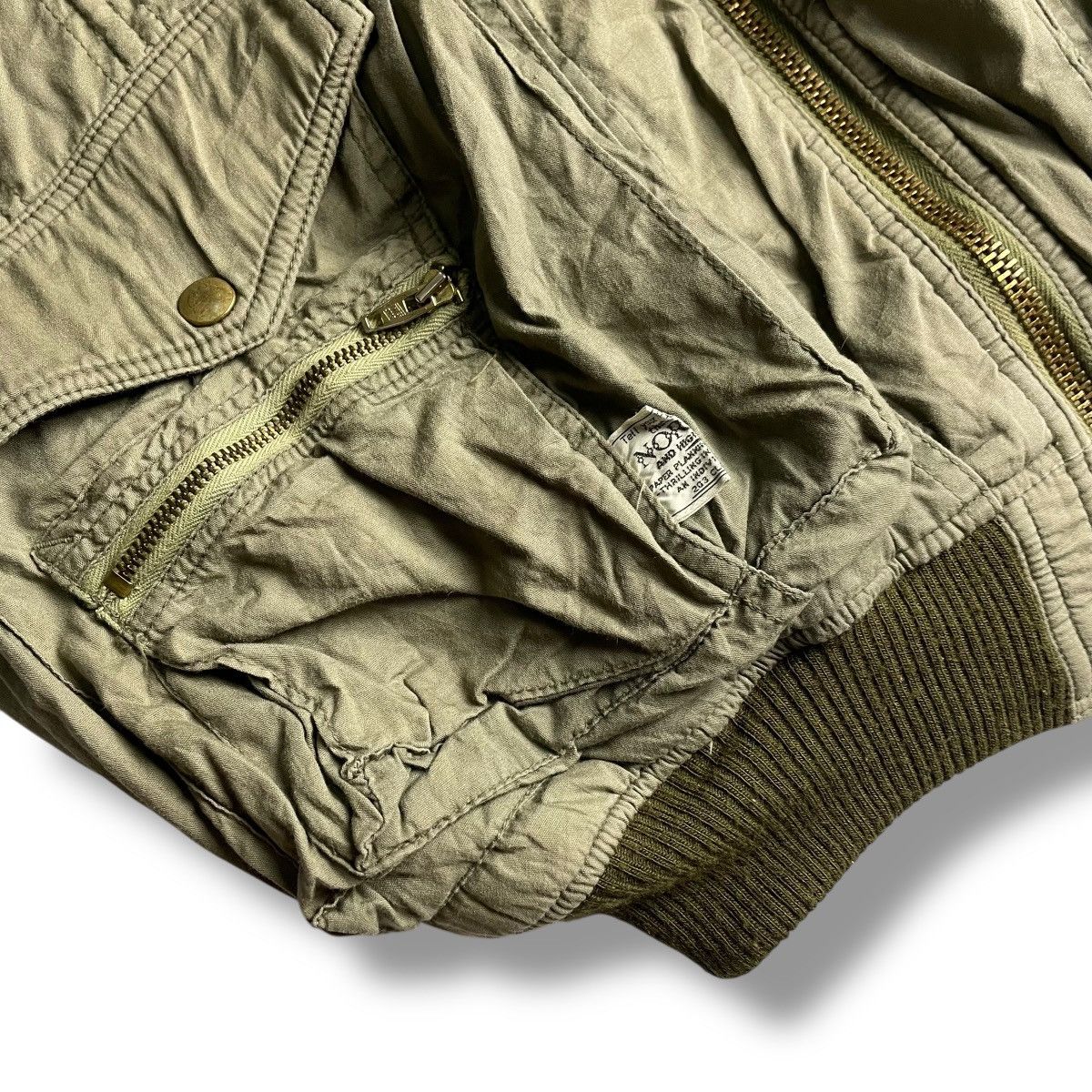 Buzz Rickson's 🇯🇵 VINTAGE 80s ALTERNATIVE MILITARY LINED SHERPA JACKET Size US M / EU 48-50 / 2 - 10 Thumbnail
