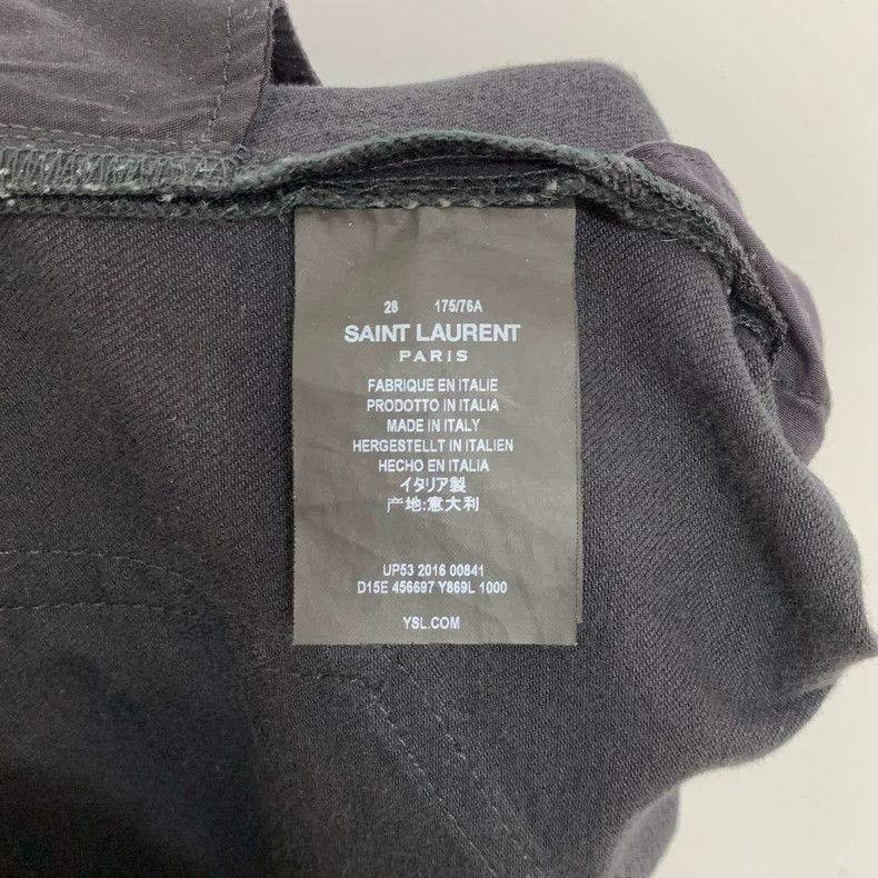 Saint Laurent Paris Saint Laurent Big Style Rivet Destroy Jeans 2504-Nextarrow Size US 28 / EU 44 - 4 Thumbnail