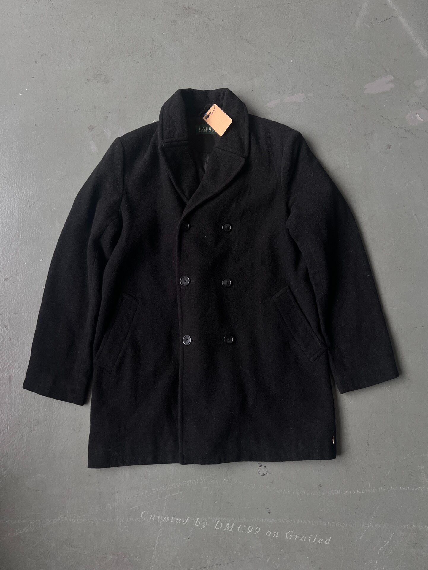 Vintage Vintage Ralph Lauren Women's Wool Coat Size M / US 6-8 / IT 42-44 - 1 Thumbnail