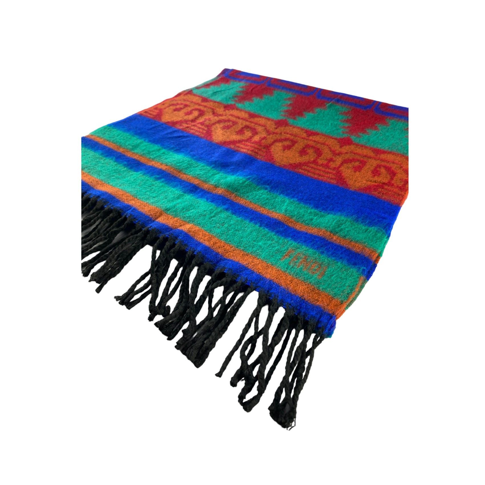 Fendi × Vintage Fendi Scarf / Muffler / Neckwear - WW1741 Size ONE SIZE - 4 Thumbnail