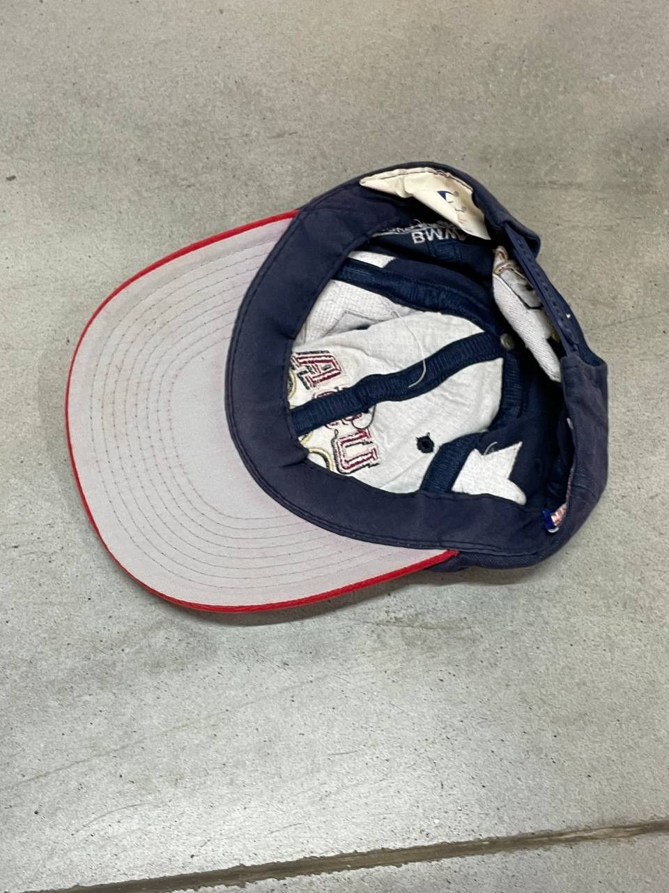 BMW Sun Faded Vintage Champion Hat Olympic Games by BMW Size ONE SIZE - 6 Thumbnail