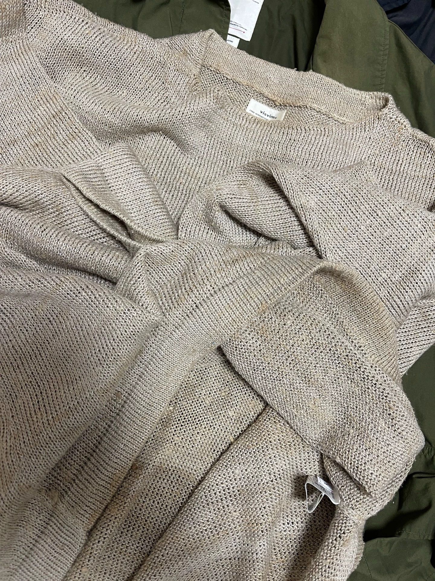 Visvim VISVIM 21SS MARIE Handwoven Linen Sweater Size 3 Size US L / EU 52-54 / 3 - 9 Thumbnail