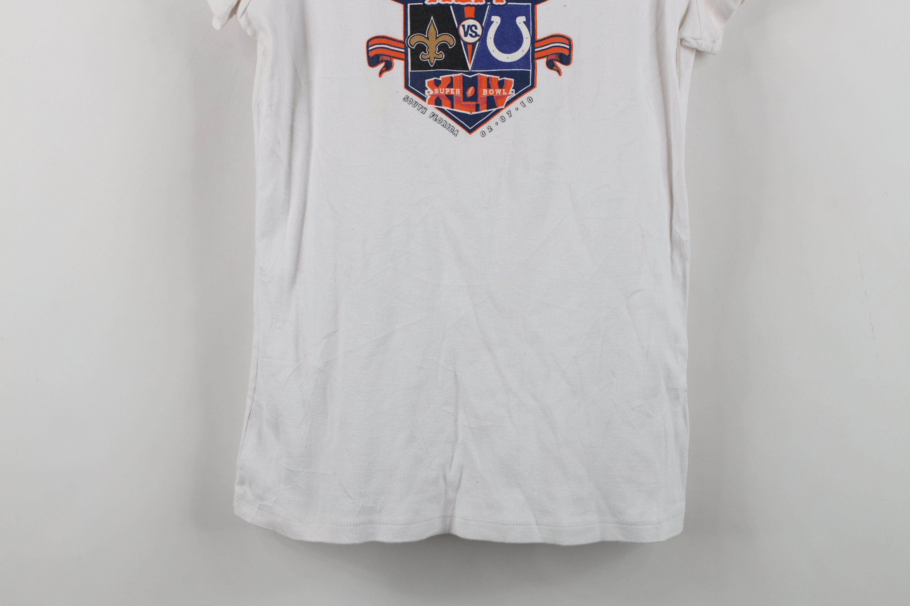 Vintage Y2K New Orleans Saints Indianapolis Colts T-Shirt USA Size M / US 6-8 / IT 42-44 - 3 Thumbnail