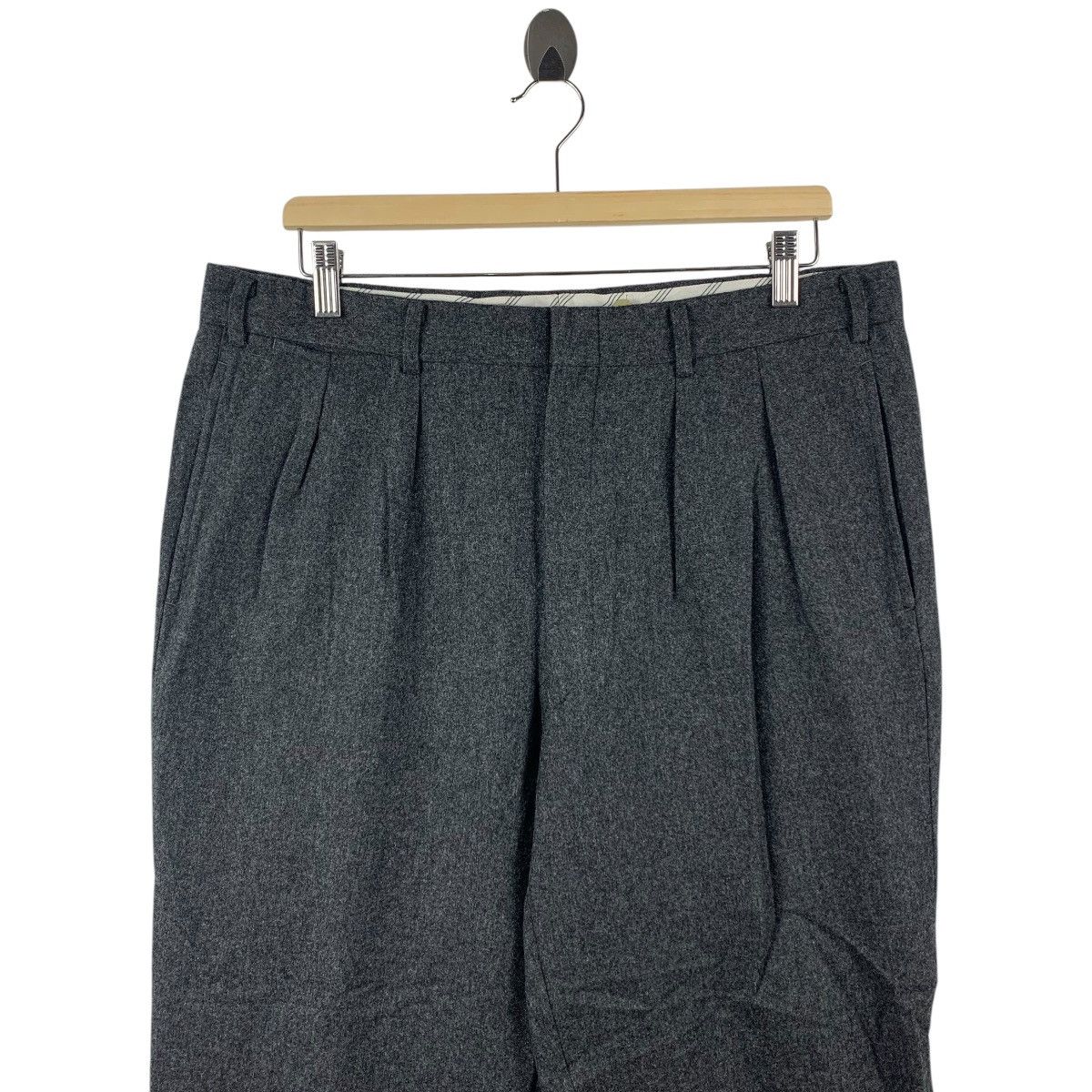 Burberry × Vintage Vintage BURBERRYS wool pants Size US 36 / EU 52 - 2 Thumbnail