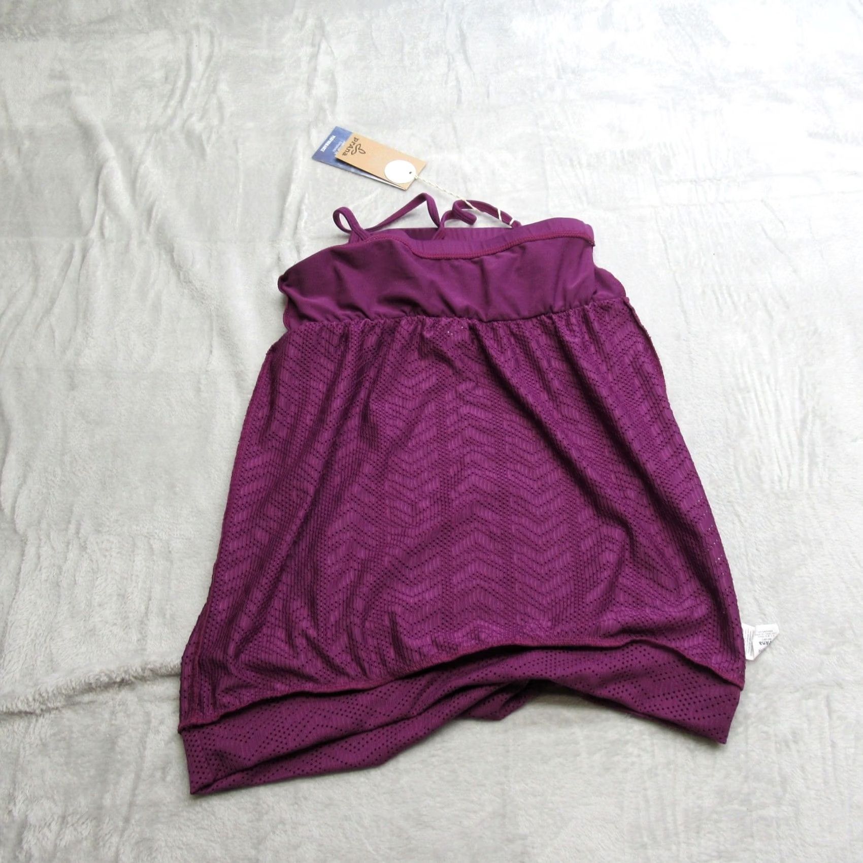 Prana Prana Womens Medium Purple Sleeveless Tank Top Yoga Performance NEW Meadow Shirt Size M / US 6-8 / IT 42-44 - 4 Thumbnail