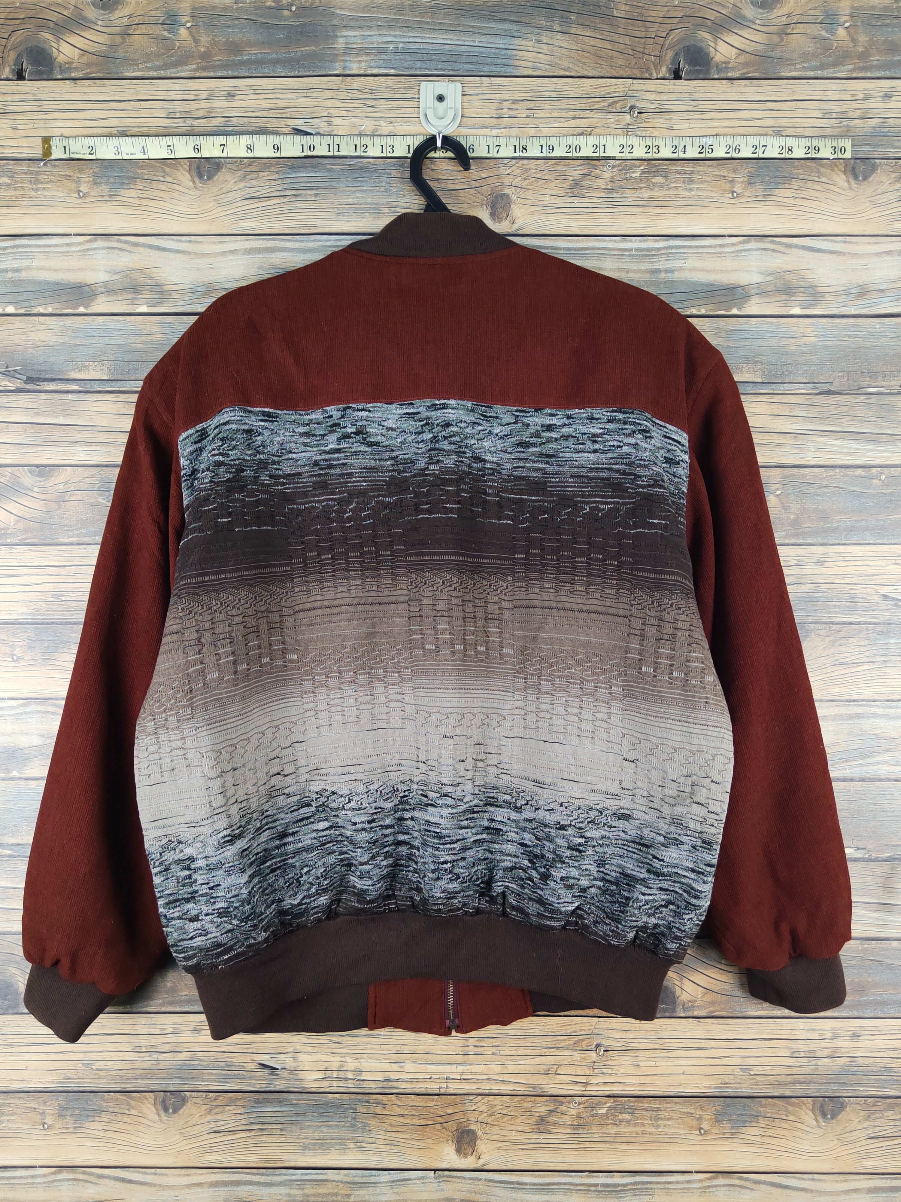 Japanese Brand Prio Alegre Dark Brown Sweater #W2054 Size US XL / EU 56 / 4 - 7 Thumbnail