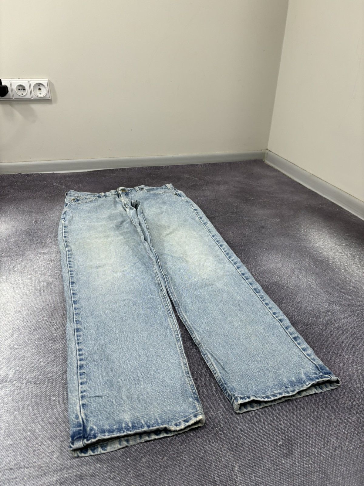 Carhartt Vintage Carhartt USA Straight Fit Light Blue Denim Jeans Size US 36 / EU 52 - 10 Thumbnail