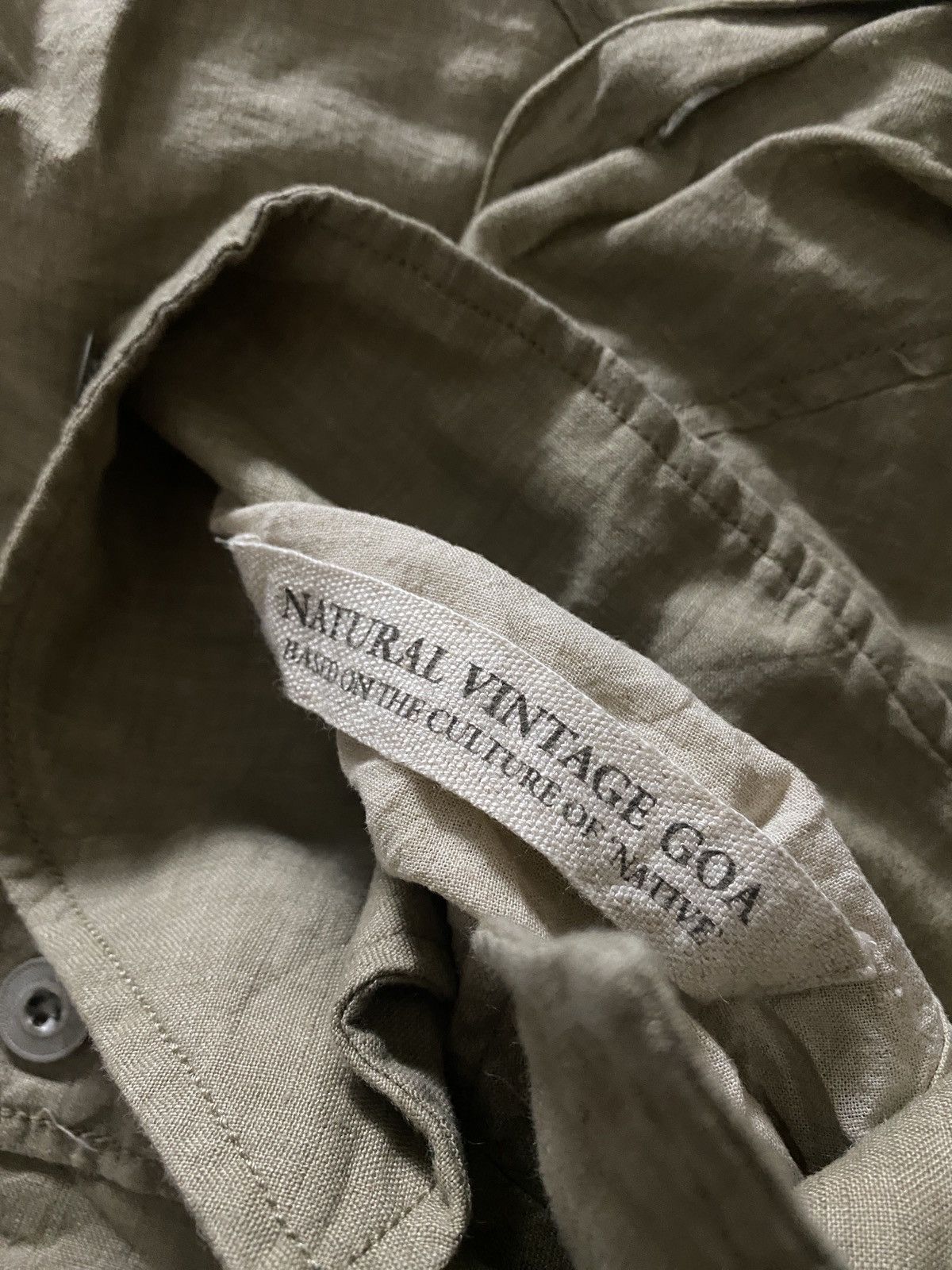 GOA 2000's Natural Vintage G.O.A Long Coat Size US L / EU 52-54 / 3 - 12 Thumbnail