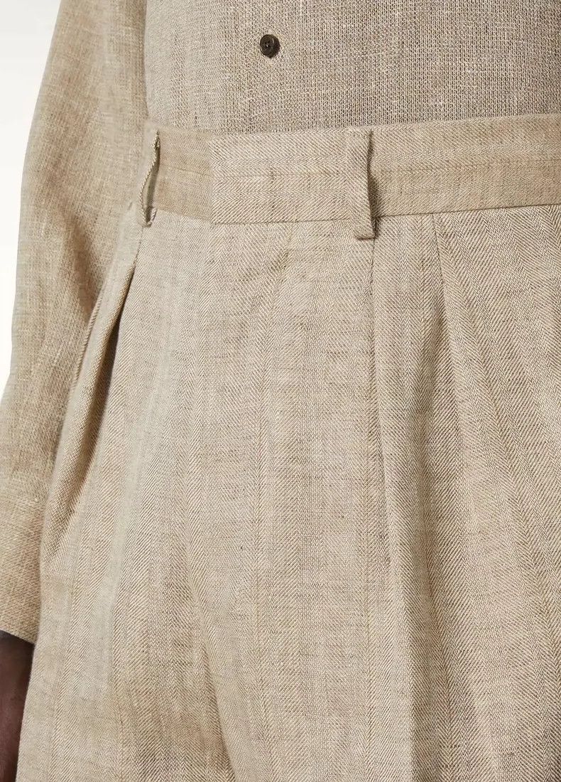 Loro Piana LORO PIANA Flax trousers Size US 30 / EU 46 - 7 Thumbnail