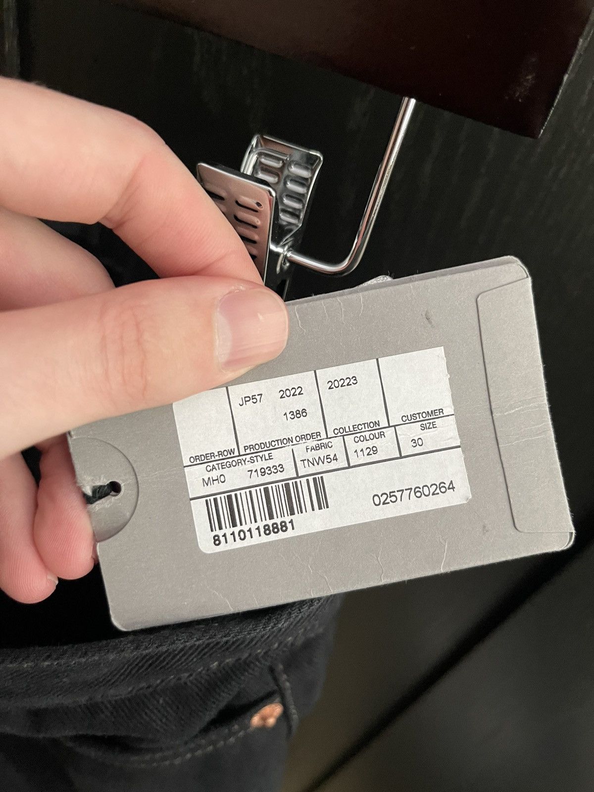 Balenciaga Super Fitted Jeans Size US 30 / EU 46 - 7 Thumbnail