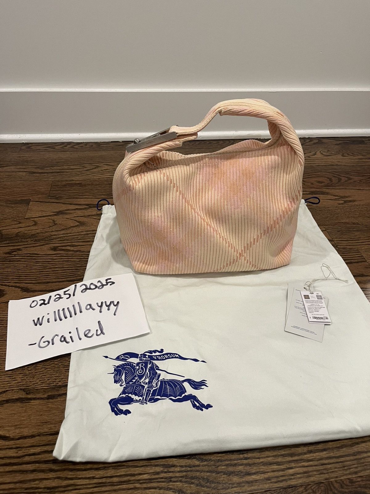 Burberry Burberry Medium Peg Bag Size ONE SIZE - 8 Thumbnail