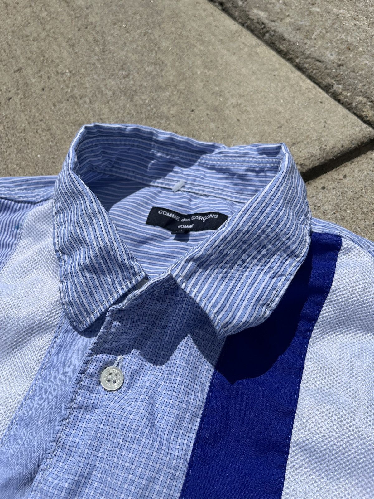 Comme des Garcons Comme Des Garcons SS20 Striped Shirt (unisex) Size US M / EU 48-50 / 2 - 7 Thumbnail