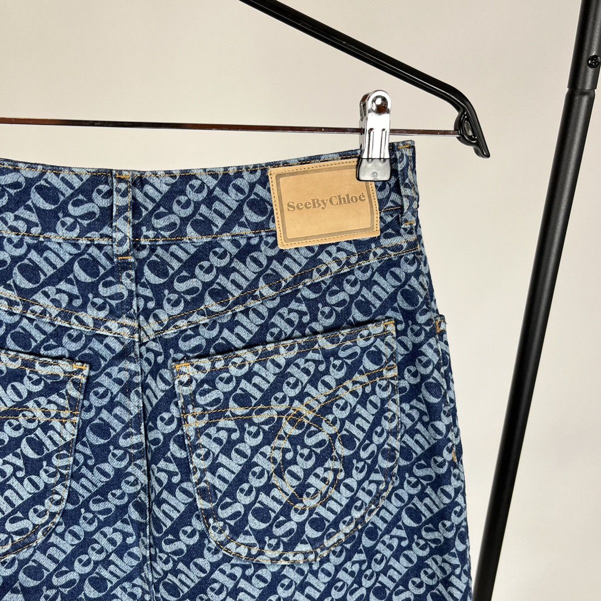 See by Chloe See By Chloé denim jeans mini skóry Size 25" / US 0 / IT 36 - 5 Thumbnail