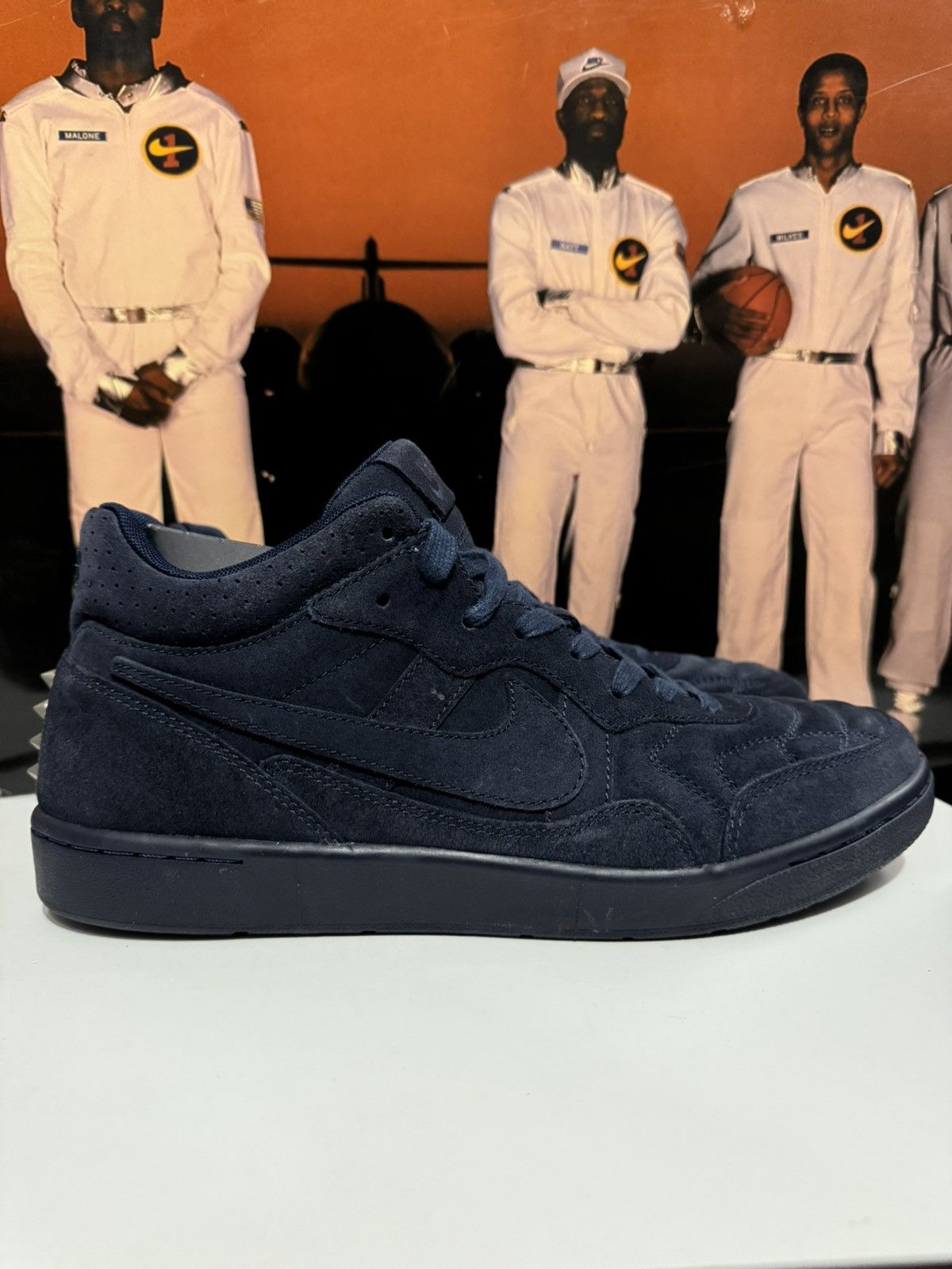 F.C.R.B × Nike Nike F.C.R.B Tiempo '94 SP Mid Navy Size 10 645330-440 Size US 10 / EU 43 - 3 Thumbnail