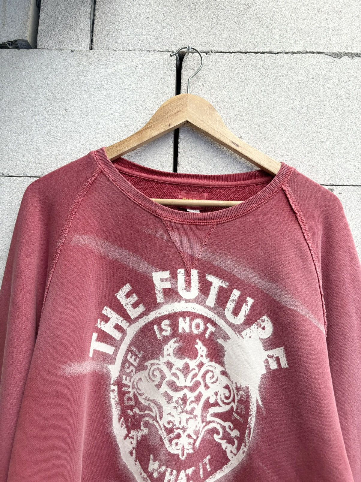 Diesel VINTAGE FADED DIESEL SWEATSHIRT Size US L / EU 52-54 / 3 - 5 Thumbnail