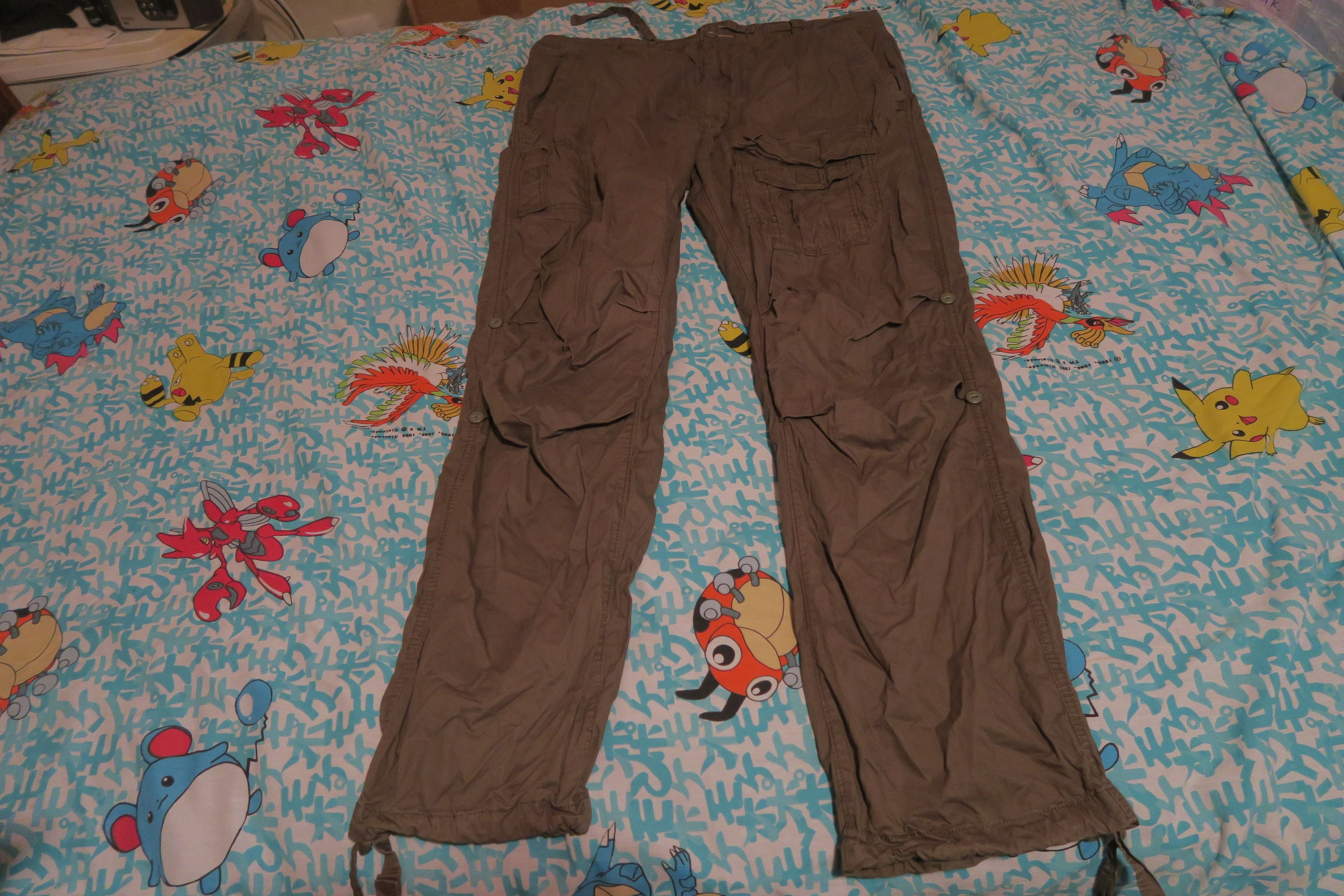 Sean John Vintage Vintage Y2K Sean John Flight Cargo Parachute Pants 38x32.5 Grailed