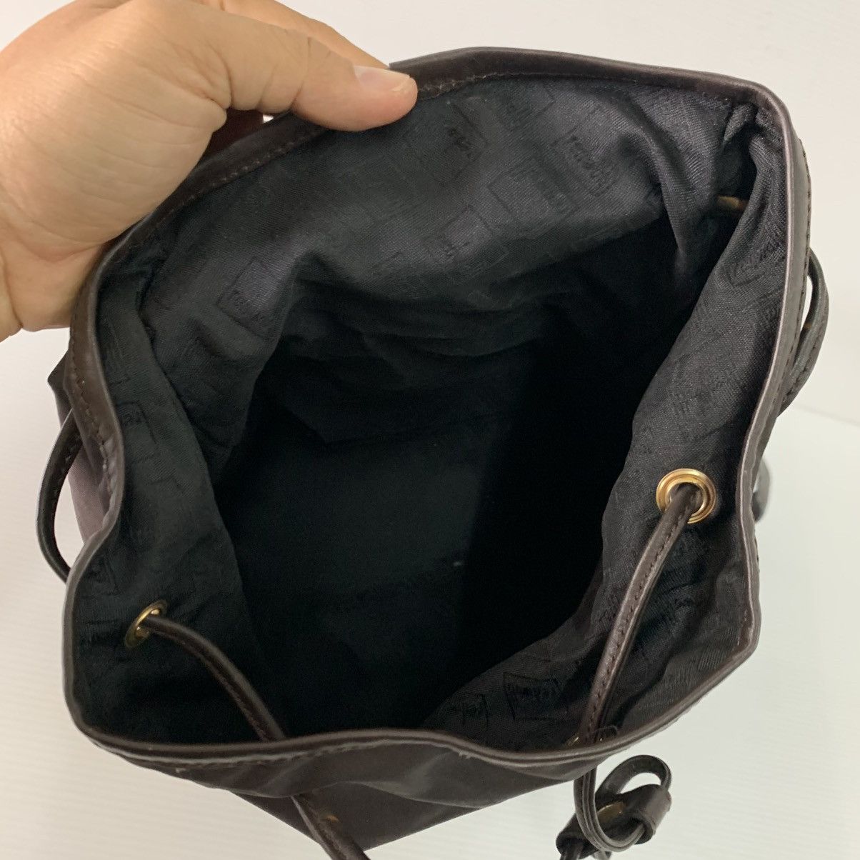 Moschino Moschino Canvas Backpack Bag Size ONE SIZE - 13 Thumbnail