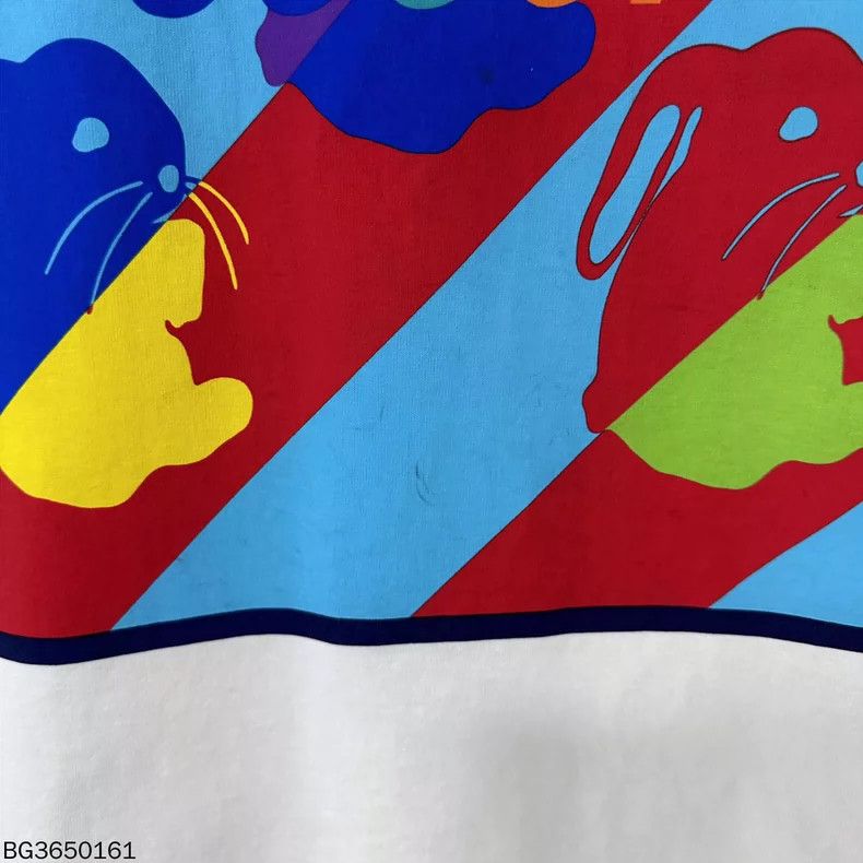 Gucci Gucci Rabbit print logo short sleeves Size US M / EU 48-50 / 2 - 3 Thumbnail