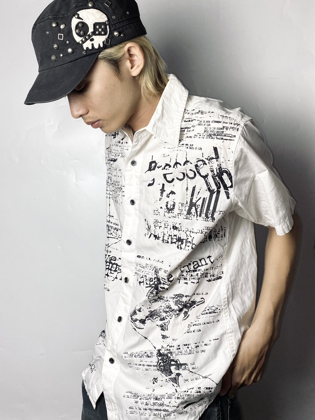 If Six Was Nine × Japanese Brand × Le Grande Bleu (L.G.B.) japanese brand poem skull mon na mes shirt Size US S / EU 44-46 / 1 - 10 Thumbnail