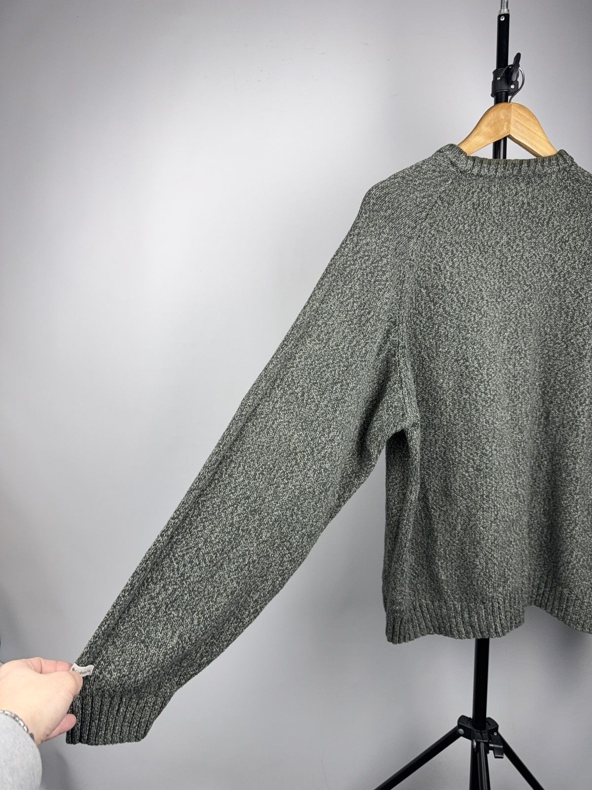 Columbia 00s Columbia Green Raglan Knit Sweater Outdoor Minimal Y2K Size US M / EU 48-50 / 2 - 11 Thumbnail