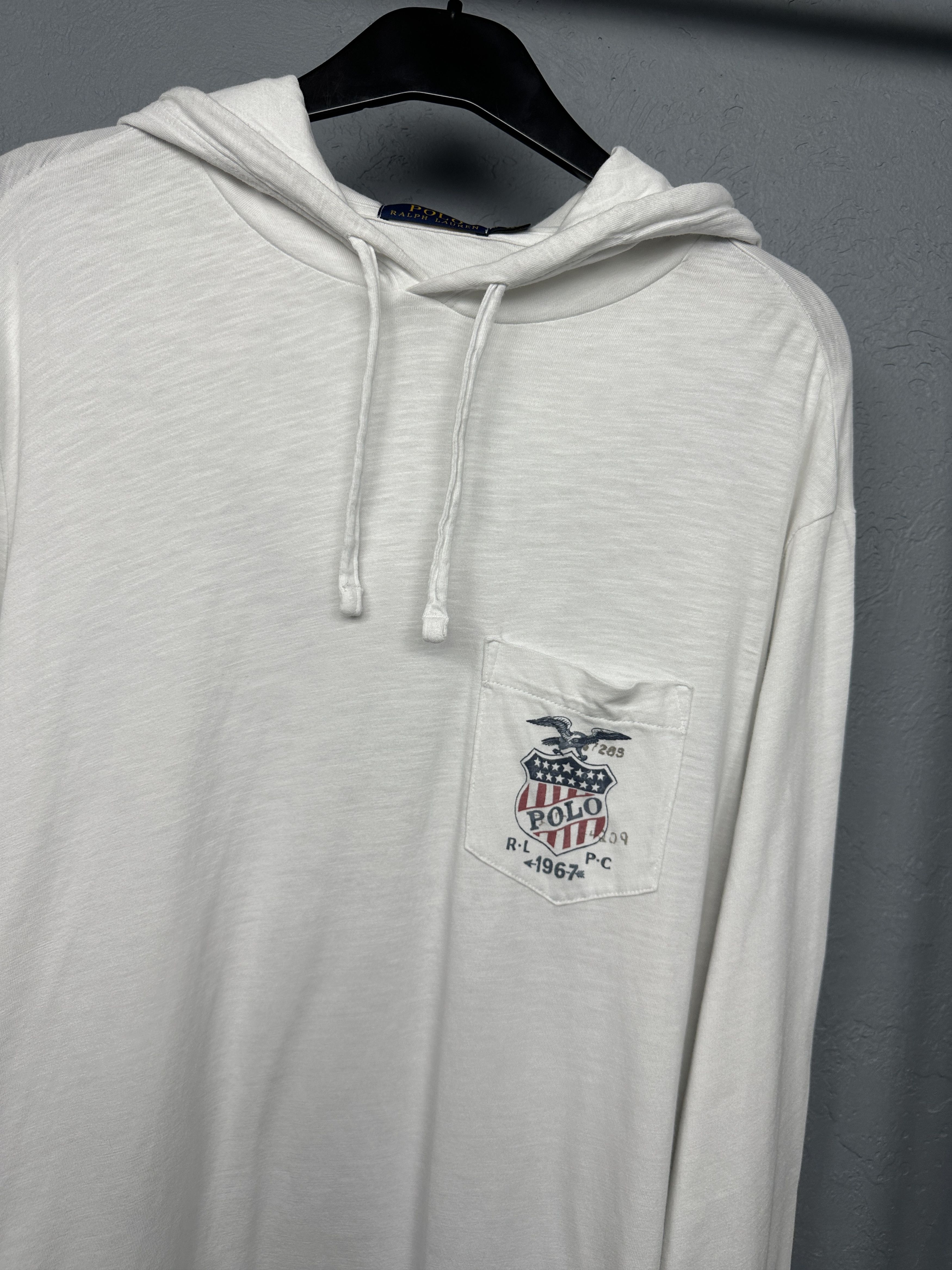 Polo Ralph Lauren Polo Ralph Lauren Mens Big Logo Thin Hoodie Size US L / EU 52-54 / 3 - 4 Thumbnail