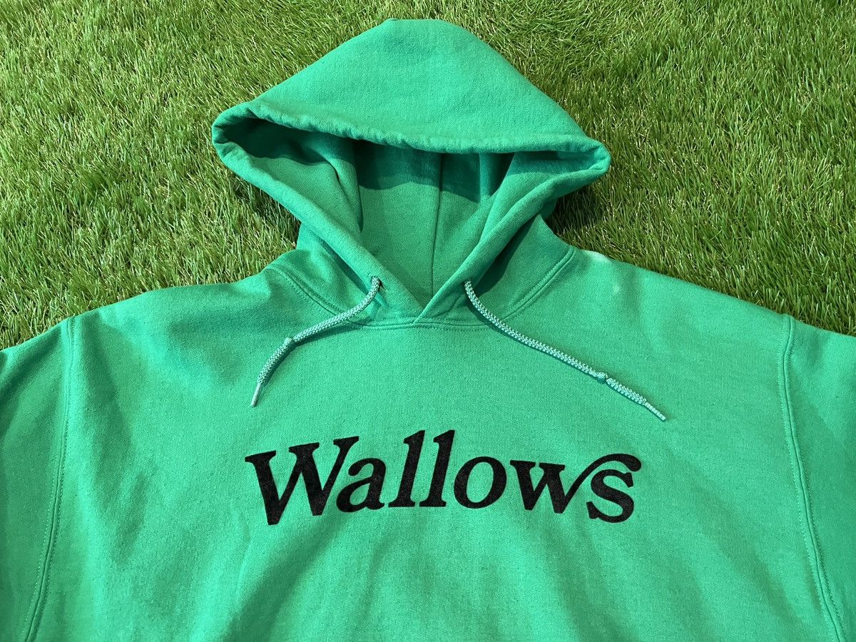 Band Tees Wallows - Hoodie Green Band North American Tour 2022 Memory Size US M / EU 48-50 / 2 - 2 Thumbnail