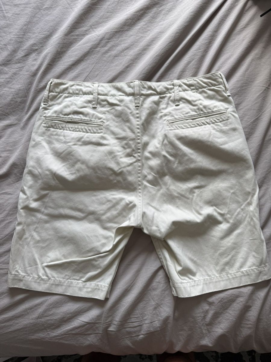 The Hill-Side The Hill-Side Fatigue Shorts in White Japanese Back-Satin Size US 32 / EU 48 - 3 Thumbnail