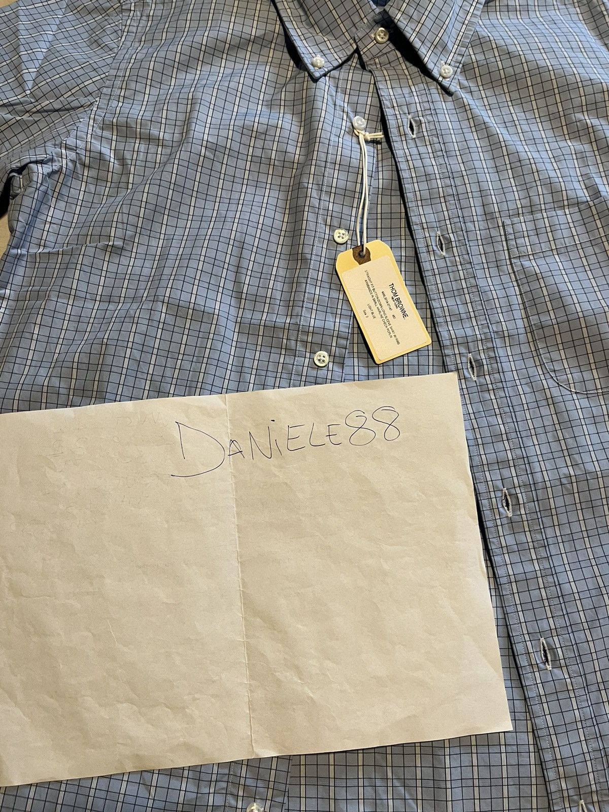 Thom Browne Thom Browne cotton shirt. Size US S / EU 44-46 / 1 - 5 Thumbnail