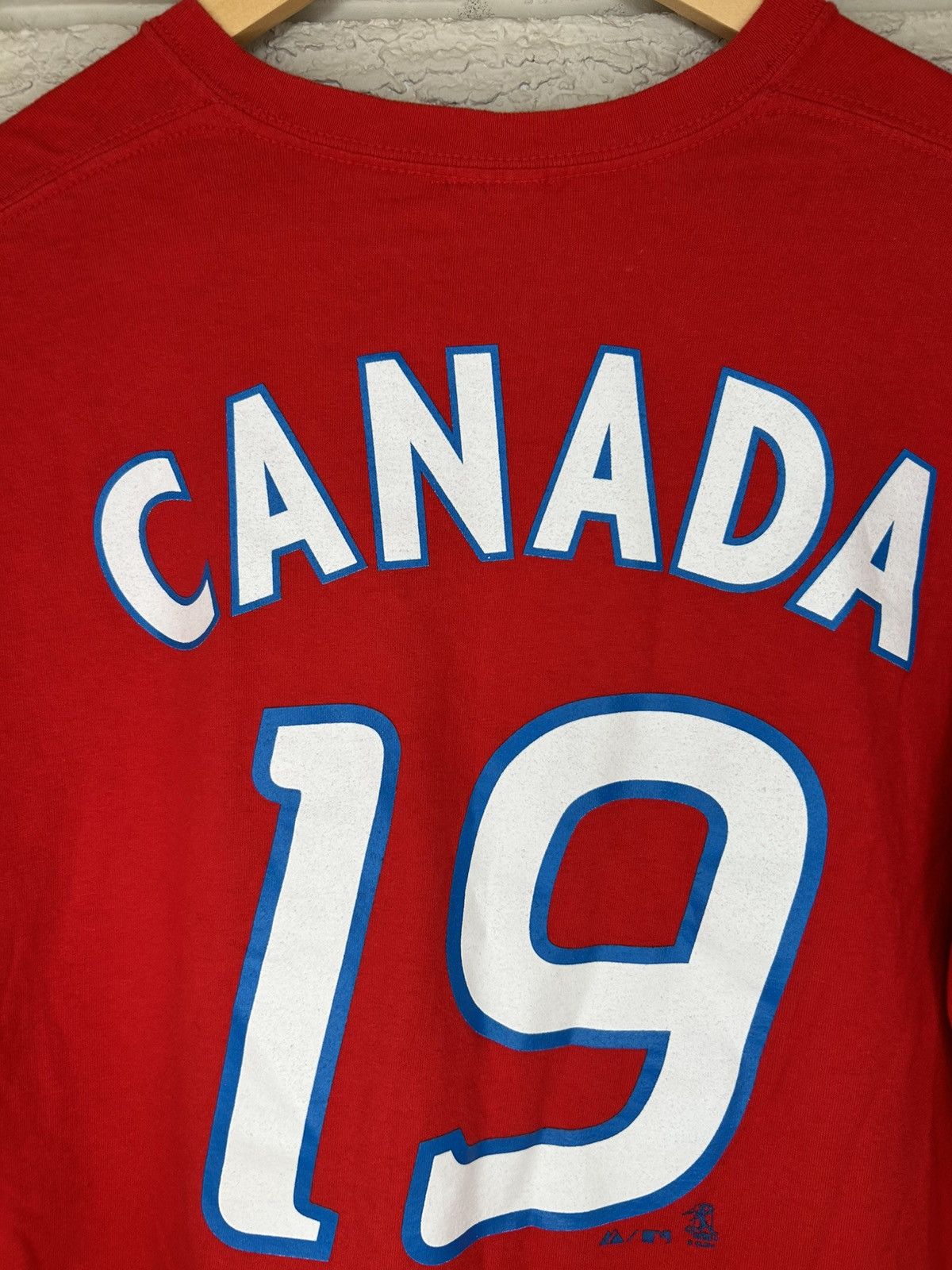 Majestic Vintage Majestic Toronto Blue Jays Canada T Shirt Size US XL / EU 56 / 4 - 6 Thumbnail