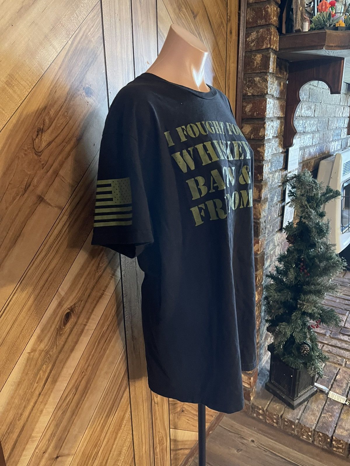 Grunt Style Grunt Style Men’s 2XL Whiskey Bacon Freedom Graphic T-Shirt Size US XXL / EU 58 / 5 - 4 Thumbnail