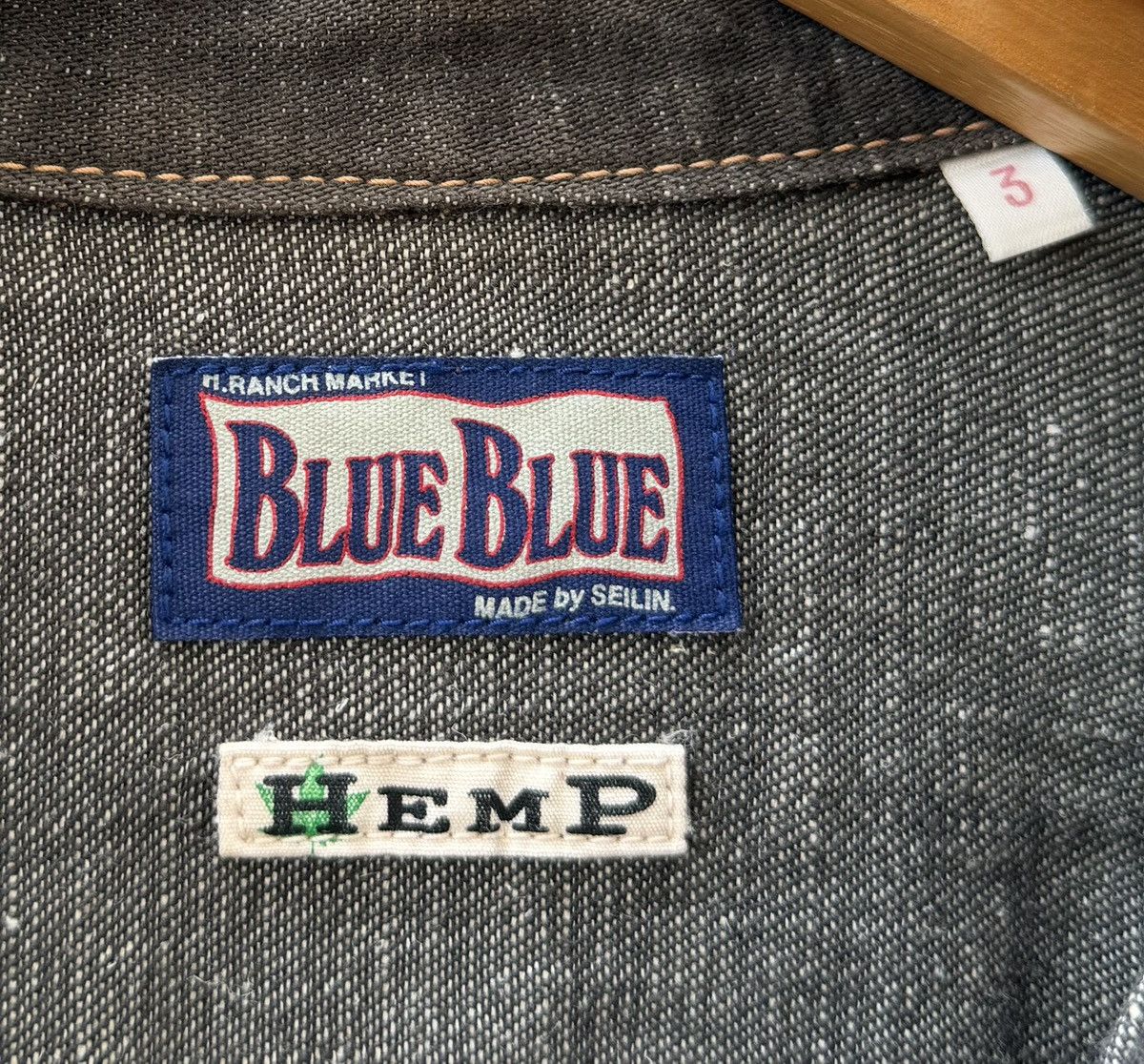 Blue Blue Japan Vintage Blue Blue Japan Denim Trucker Jacket Size US L / EU 52-54 / 3 - 23 Thumbnail