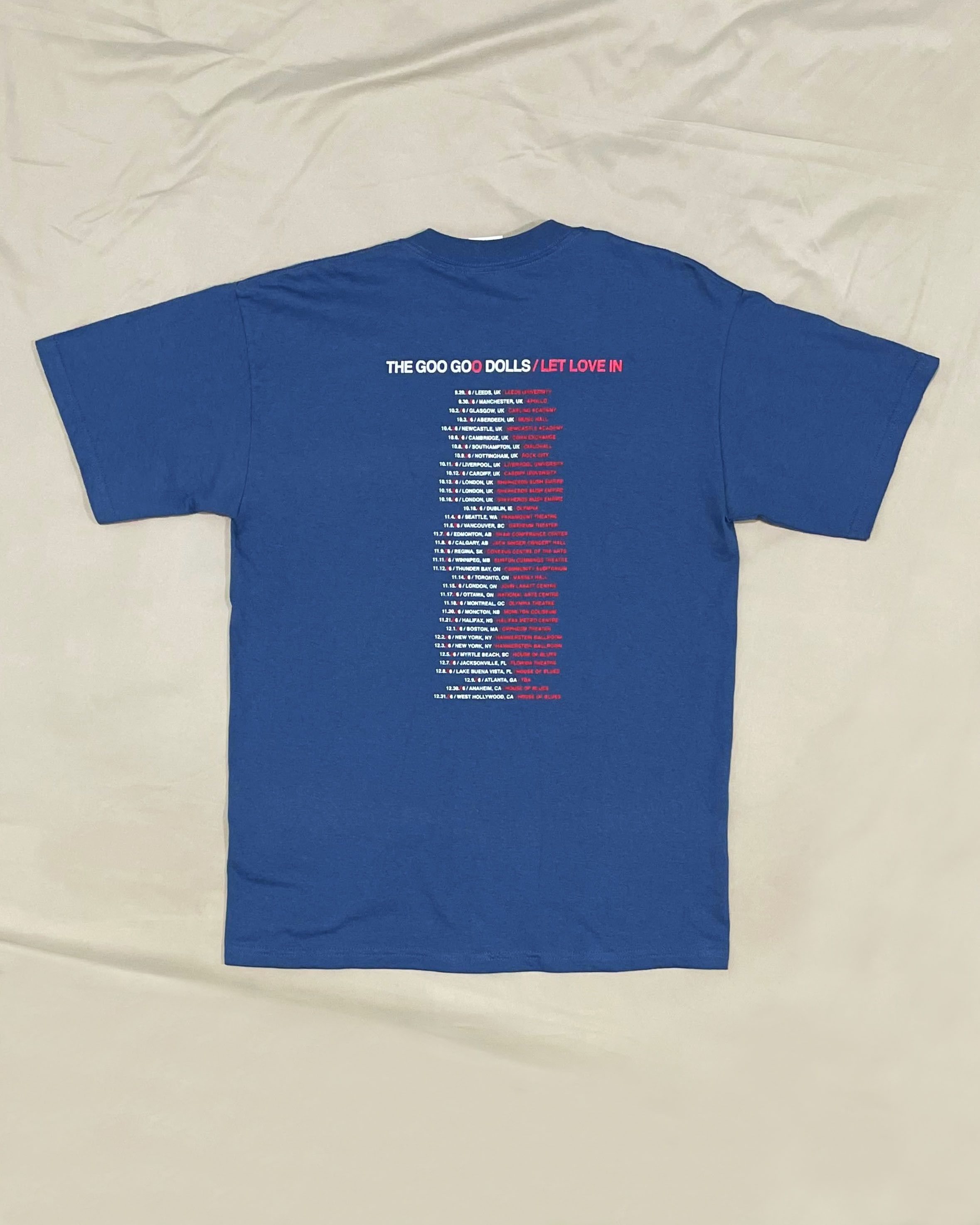 Band Tees Goo Goo Dolls Let Love In Tour 2006 Tshirt Size US M / EU 48-50 / 2 - 2 Thumbnail