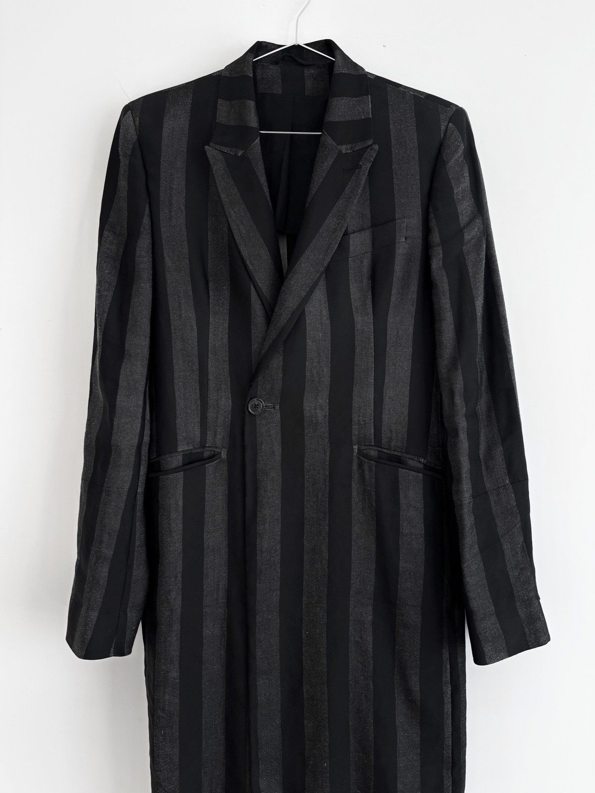 Ann Demeulemeester Ann Demeulemeester 2017aw Strip Coat Size US XS / EU 42 / 0 - 3 Thumbnail