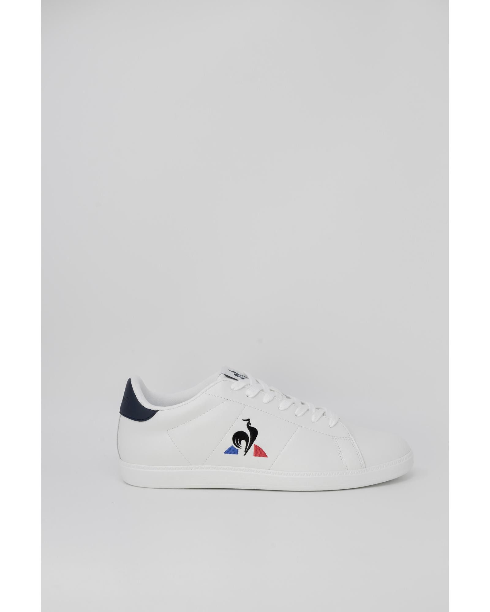 image of Le Coq Sportif Leather Sporty Sneakers in Blue, Men's (Size 7)