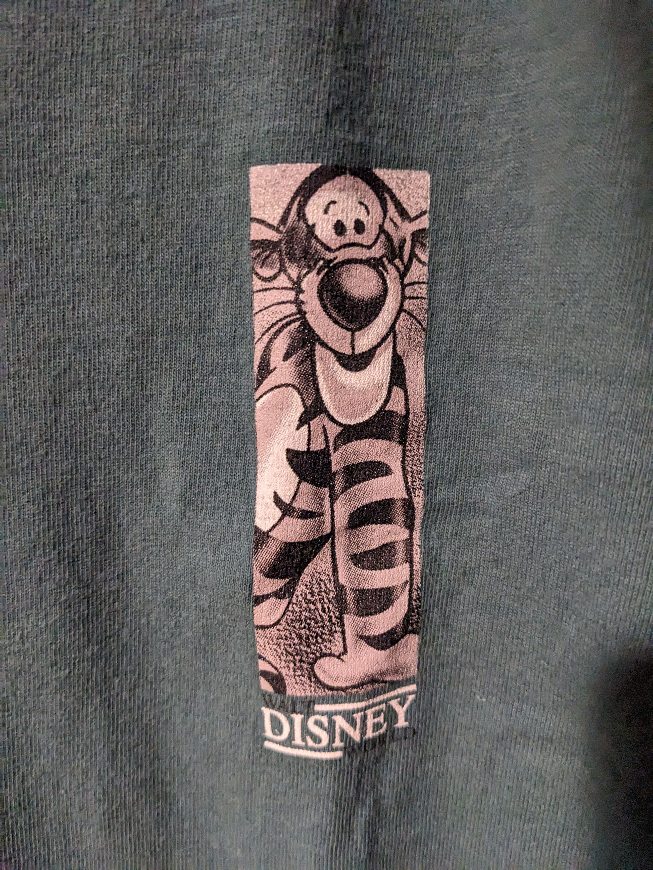 Disney × Vintage Vintage 90s Winnie the Pooh Tigger Cartoon Disney T-Shirt Size US L / EU 52-54 / 3 - 4 Thumbnail