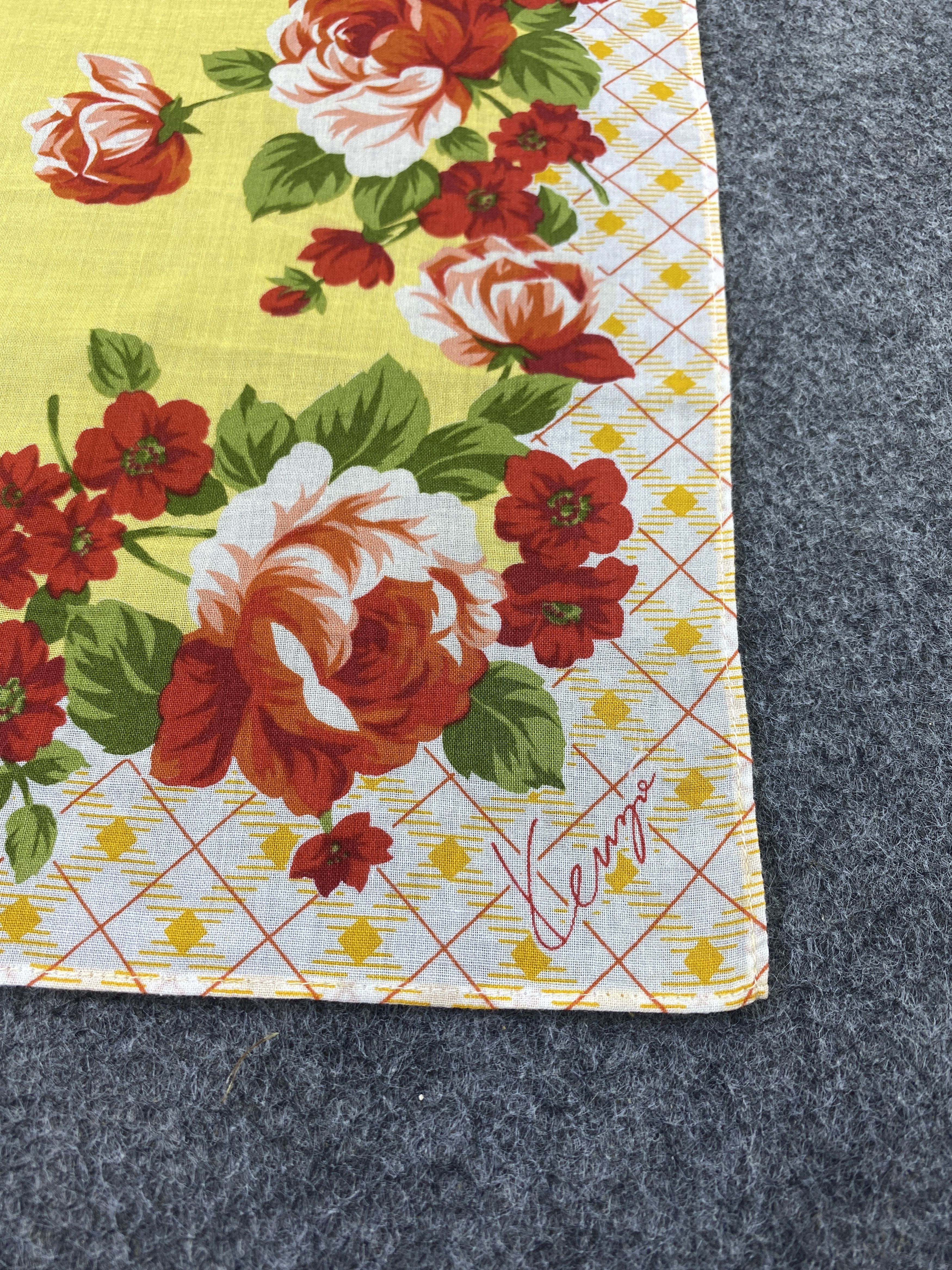Kenzo Kenzo Handkerchief / Bandana / Neckerchief / Headscarf-B365 Size ONE SIZE - 5 Thumbnail
