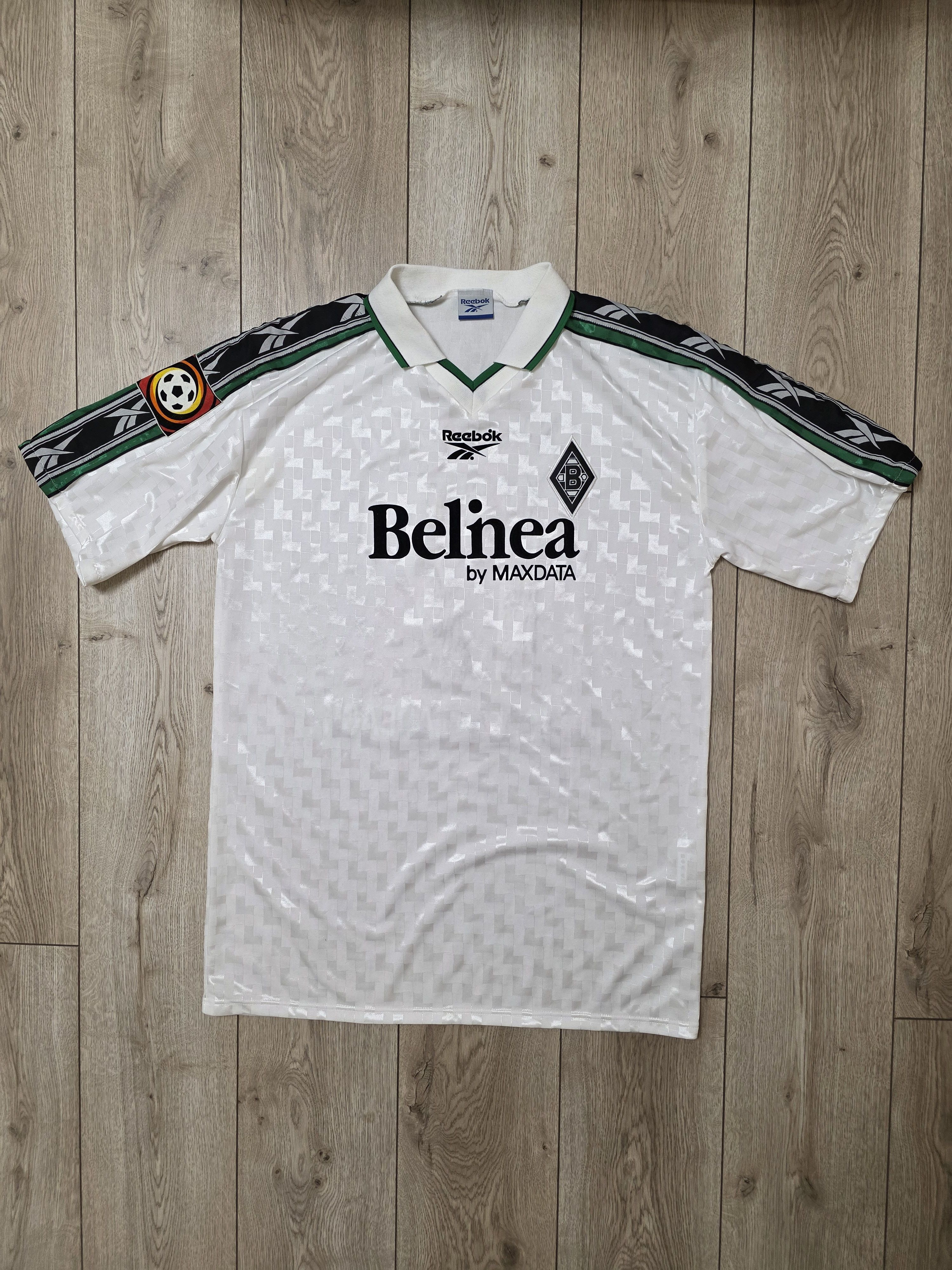 Vintage BORUSSIA MONCHENGLADBACH 1998 1999 MATCH WORN FOOTBALL Size US XL / EU 56 / 4 - 2 Thumbnail