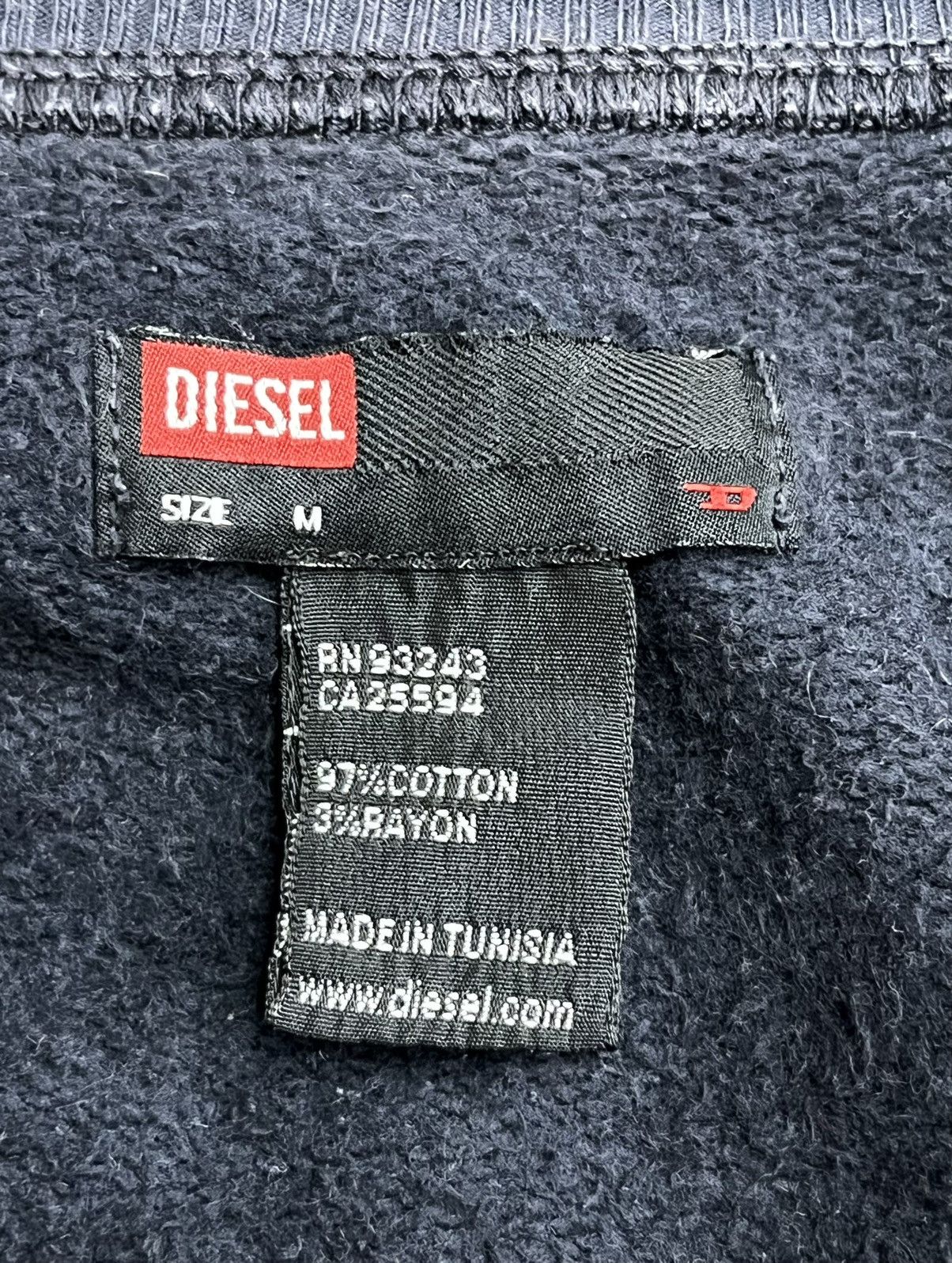 Diesel × Vintage 🔥Vintage DIESEL Tunisia Abstract Rust Brown Black Cotton Size US M / EU 48-50 / 2 - 9 Thumbnail