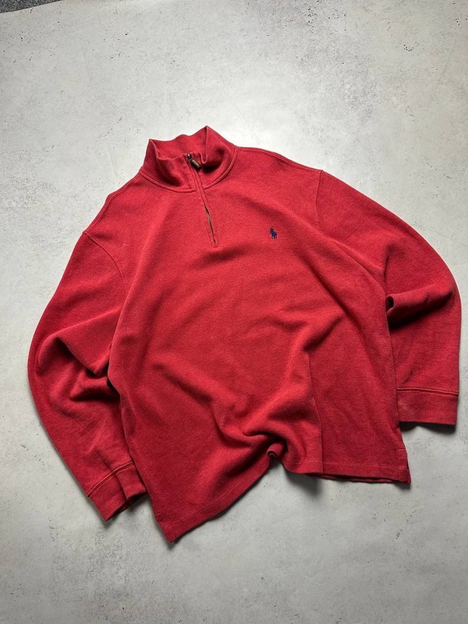 Polo Ralph Lauren Vintage Polo Ralph Lauren Quarter Zip Sweater Y2K XL Size US XL / EU 56 / 4 - 5 Thumbnail