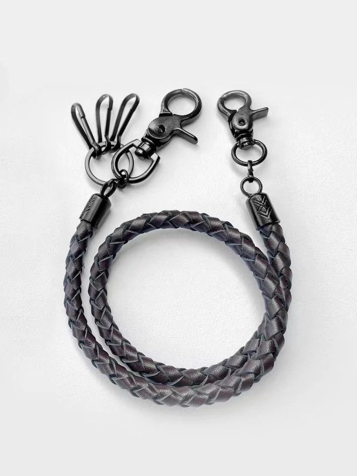 Jewelry Classic Braided Leather Rope Pants Chain Size ONE SIZE - 2 Thumbnail