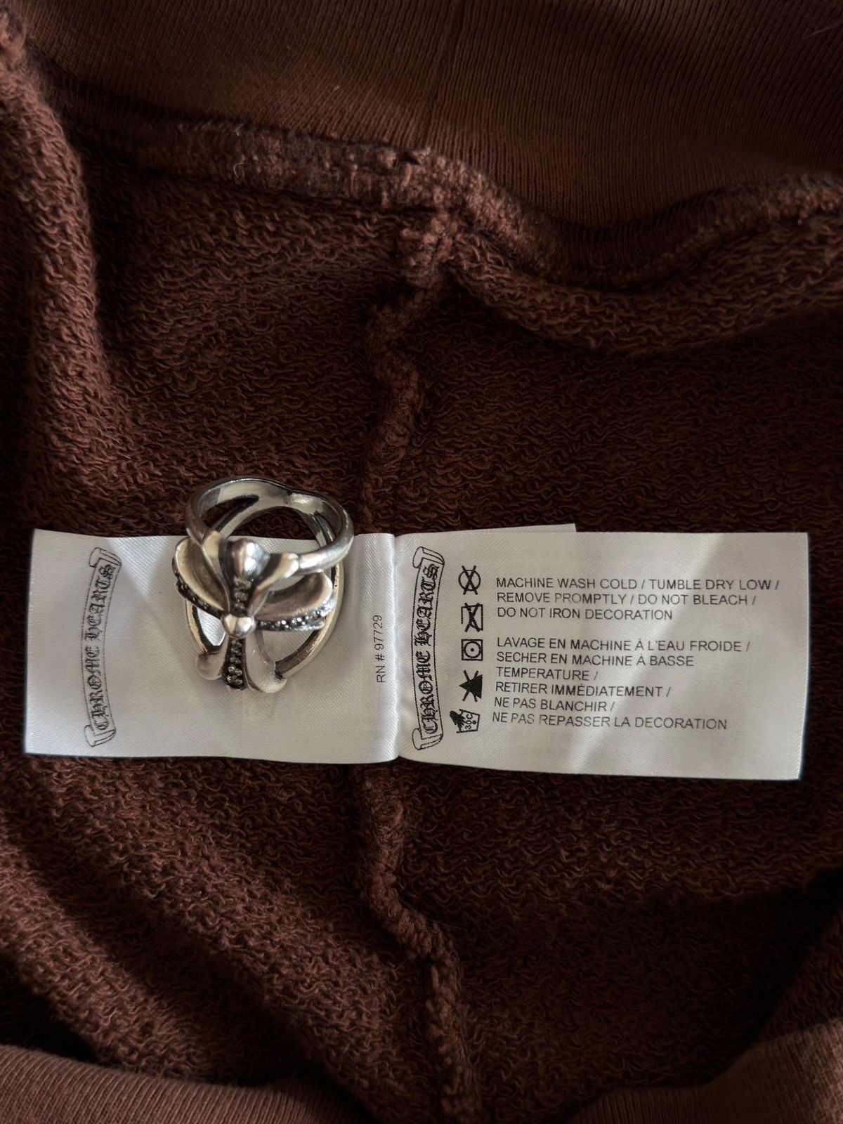 Chrome Hearts Chrome Hearts Matty Boy ‘Structure’ Brown Hoodie Sweatshirt Size US M / EU 48-50 / 2 - 10 Thumbnail