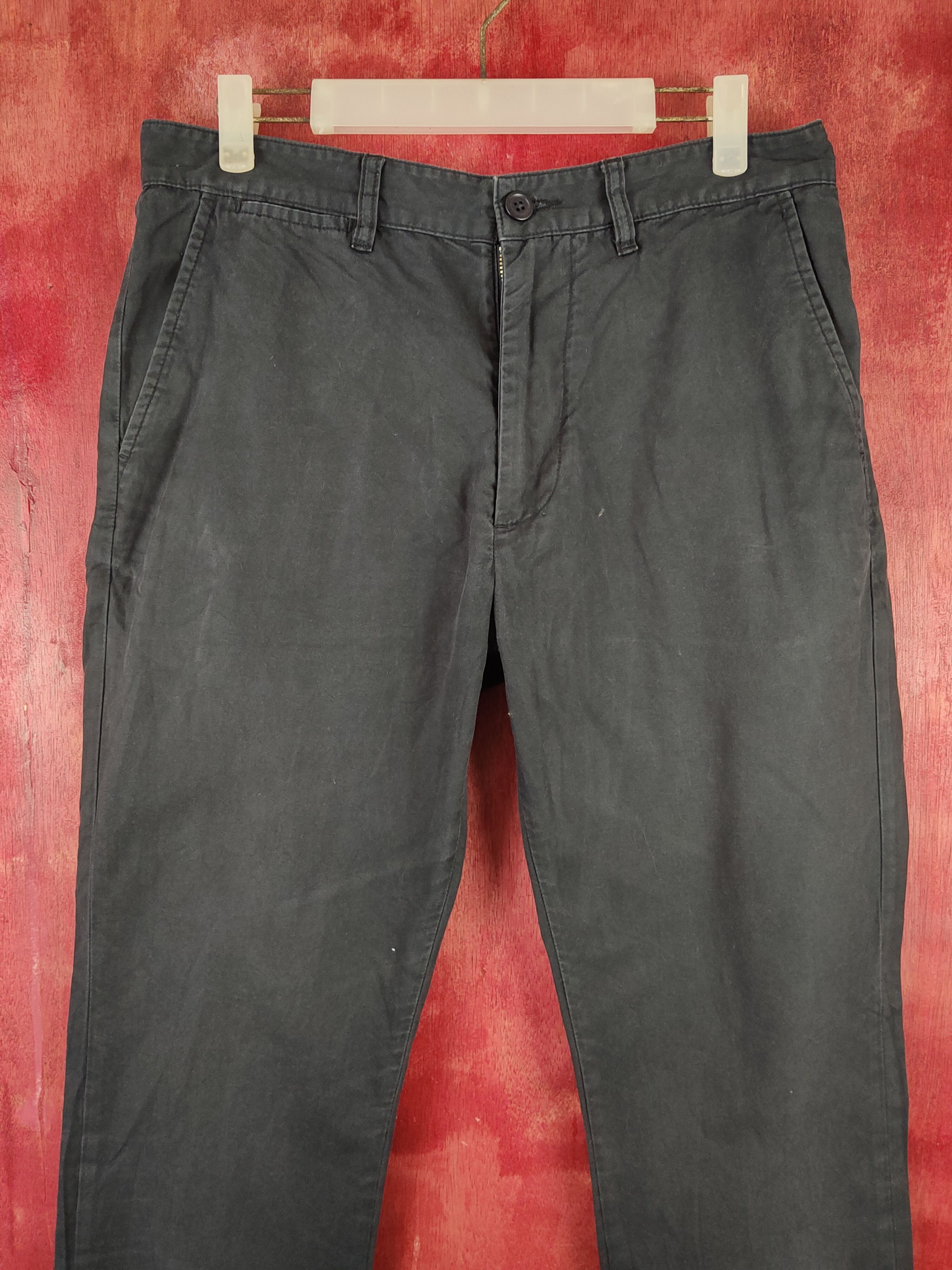 Japanese Brand Japanese Brand Dark Blue Multipocket Casual Pants #S1712 Size US 32 / EU 48 - 2 Thumbnail