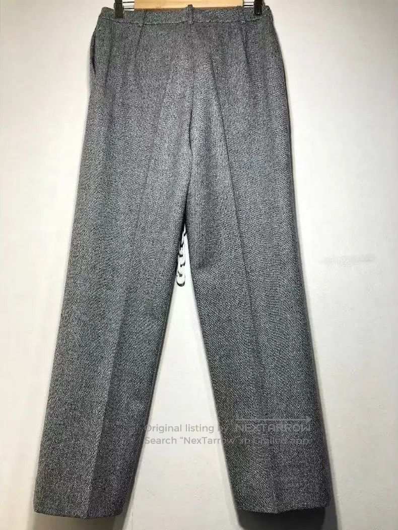 Hermes Hermes Cashmere herringbone pants Size 26" / US 2 / IT 38 - 2 Thumbnail