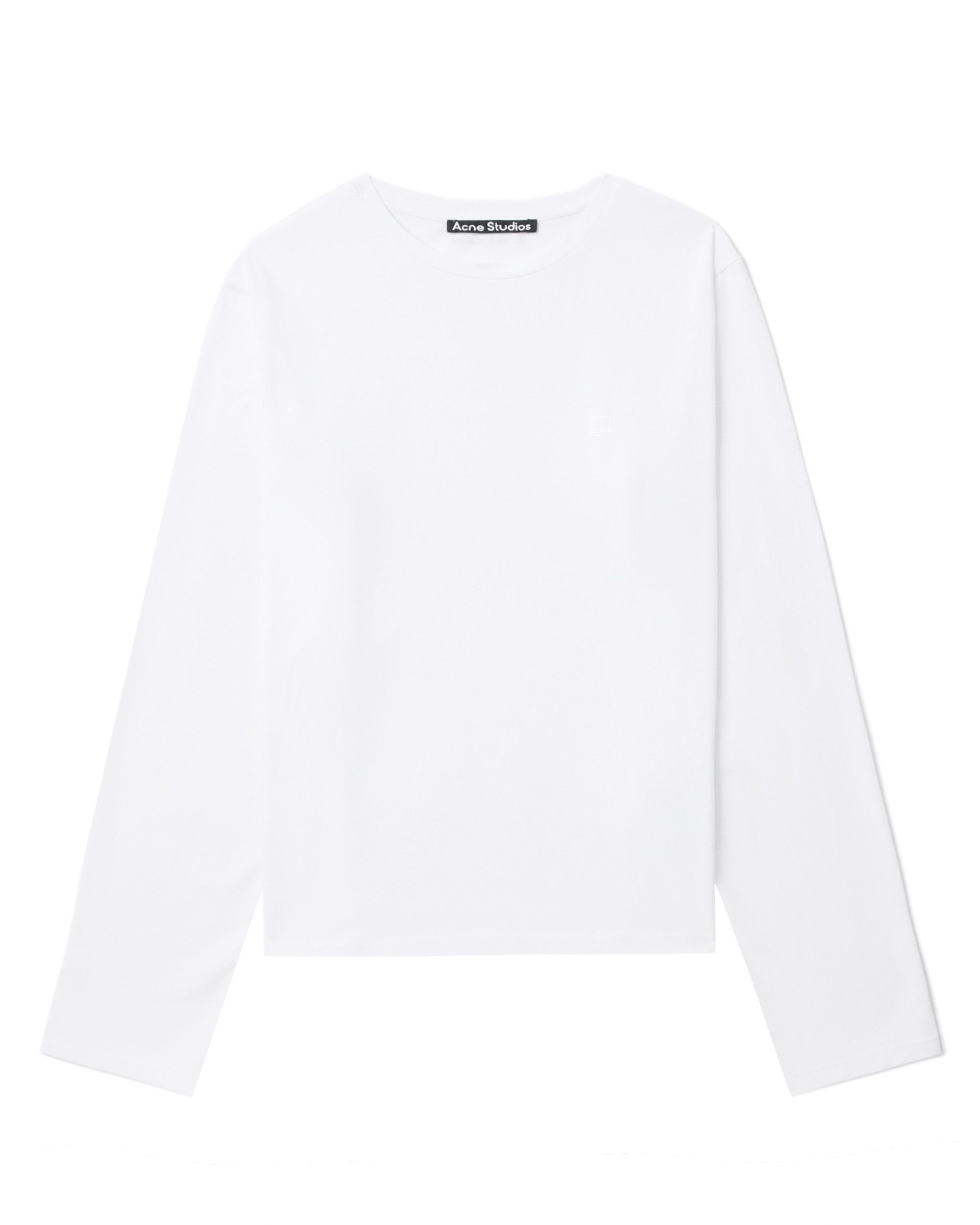 Acne Studios Acne Studios Face Embroidered T-Shirt Size XS / US 0-2 / IT 36-38 - 1 Thumbnail