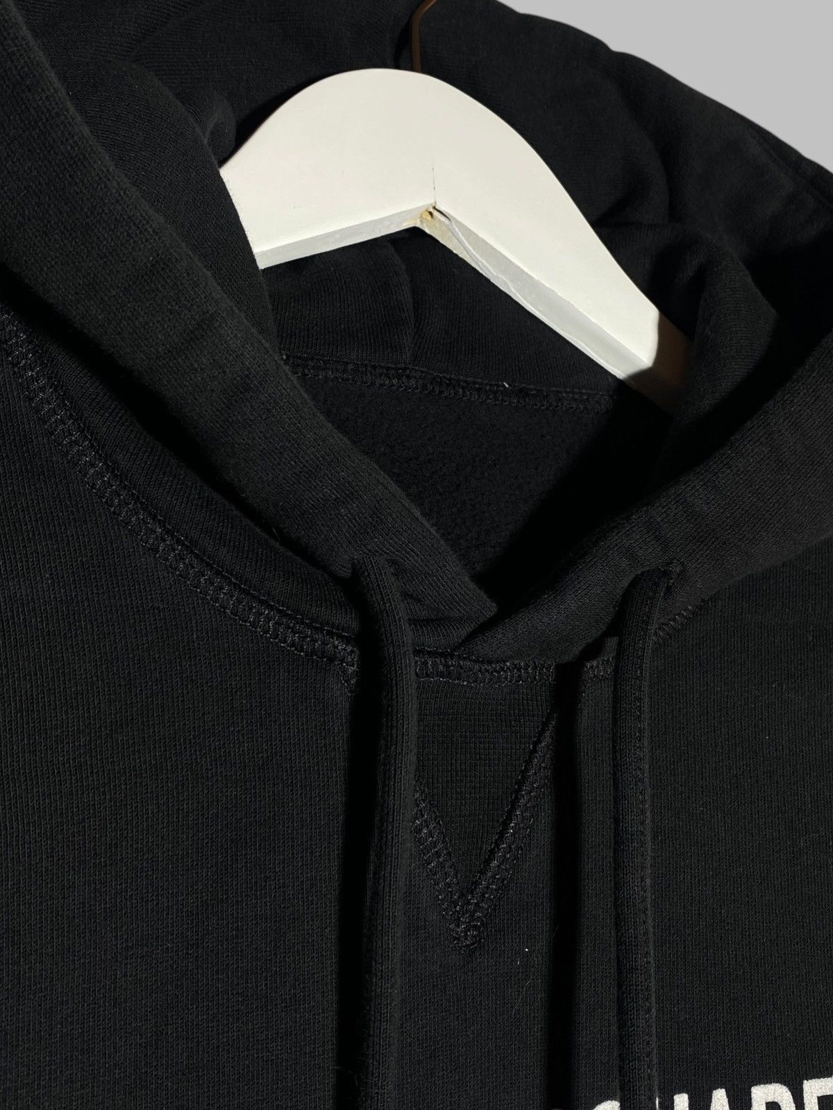 Dsquared2 Trendy Dsquared2 Black Hoodie ICON Print For Fashion Lovers Size S / US 4 / IT 40 - 9 Thumbnail
