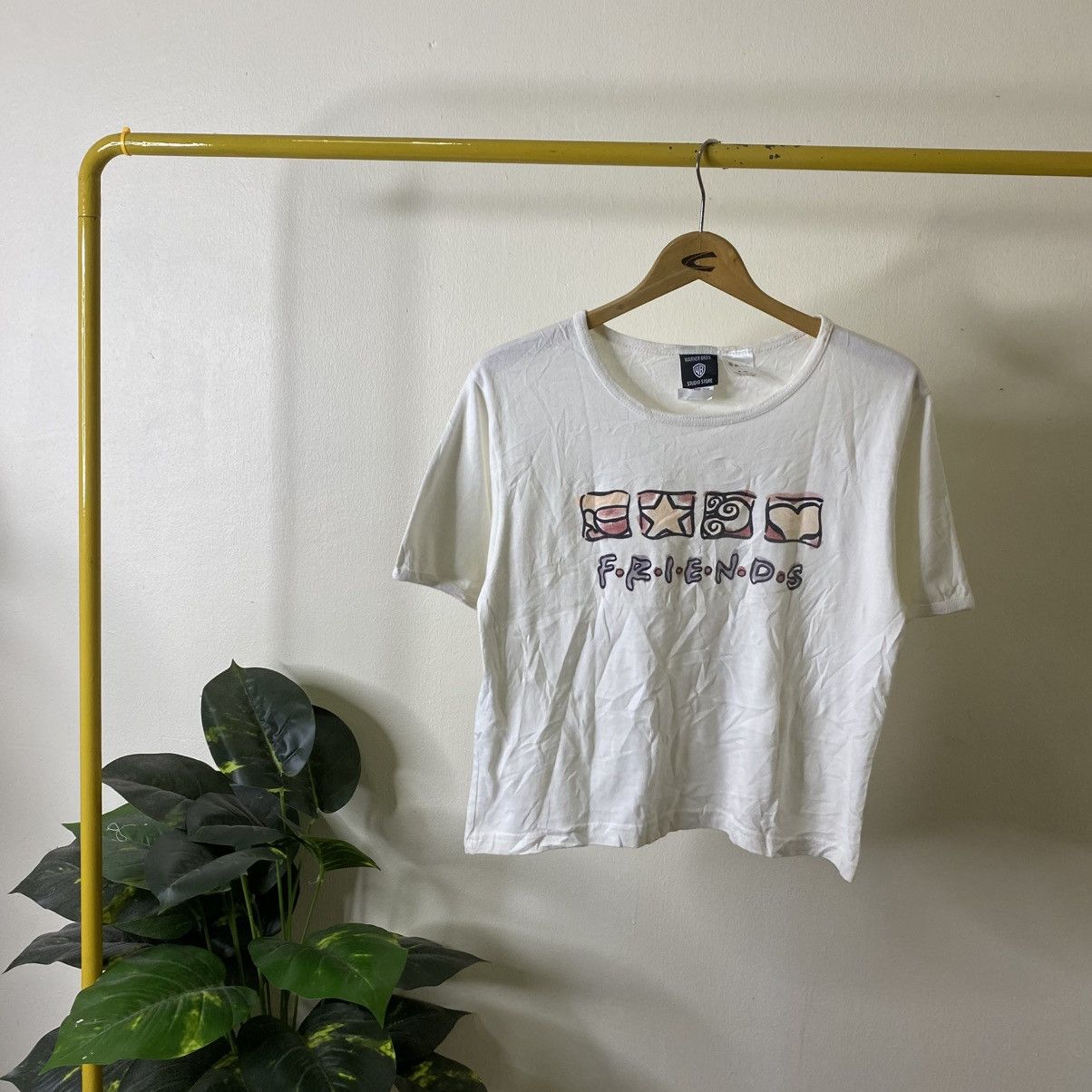 Warner Bros 1995 FRIENDS TV Sitcom Women Promo T Shirt Size M / US 6-8 / IT 42-44 - 1 Thumbnail