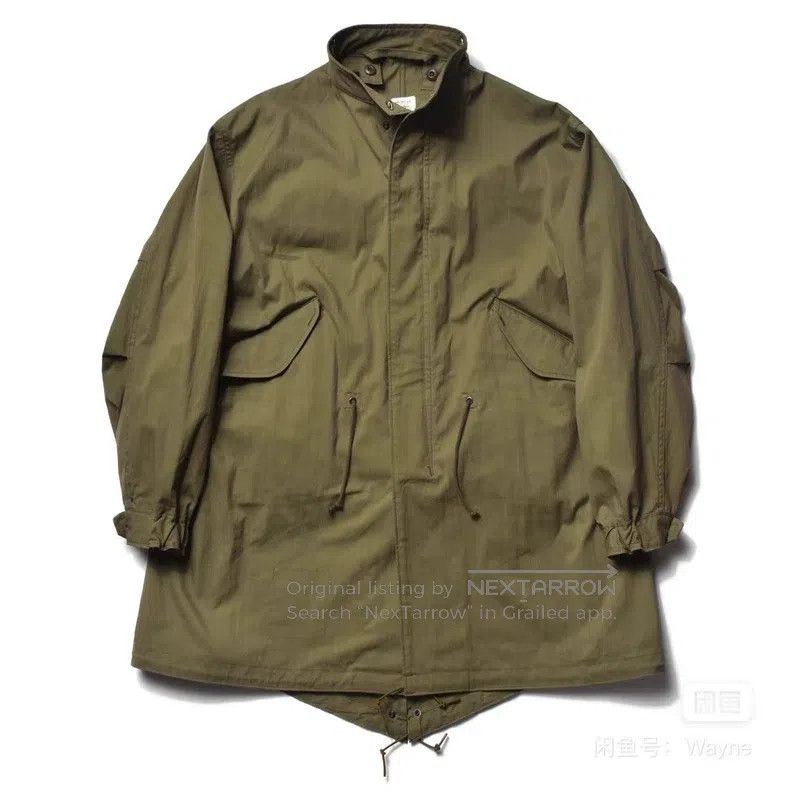 The Real McCoy's The Real McCoys Reflective cotton trench coat Size US M / EU 48-50 / 2 - 1 Thumbnail