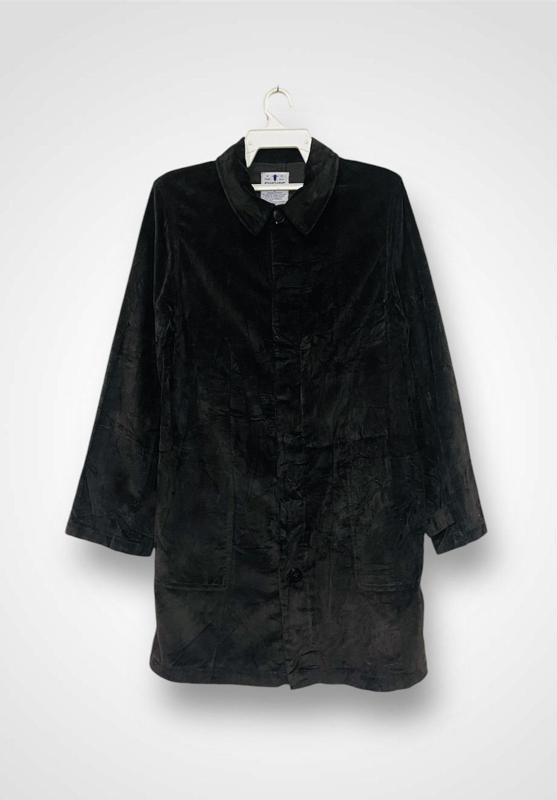 Other Chevre Velvet Long Jacket (07) Size US L / EU 52-54 / 3 - 1 Thumbnail