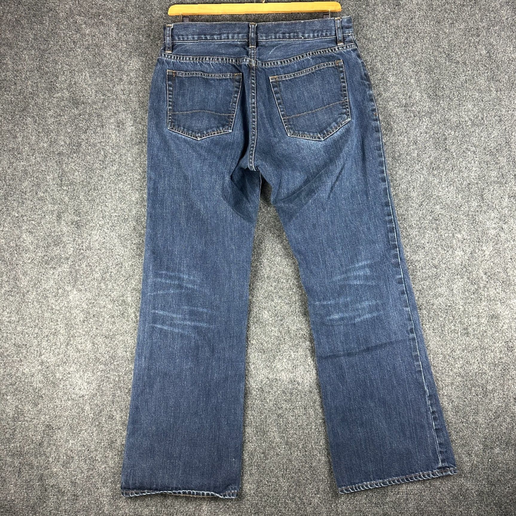J.Crew J.CREW Jeans Sullivan Bootcut 34x30.5 Medium Wash Denim 5-Pocket Pockets Regular Mens Blue Cotton Pants Size US 34 / EU 50 - 7 Thumbnail